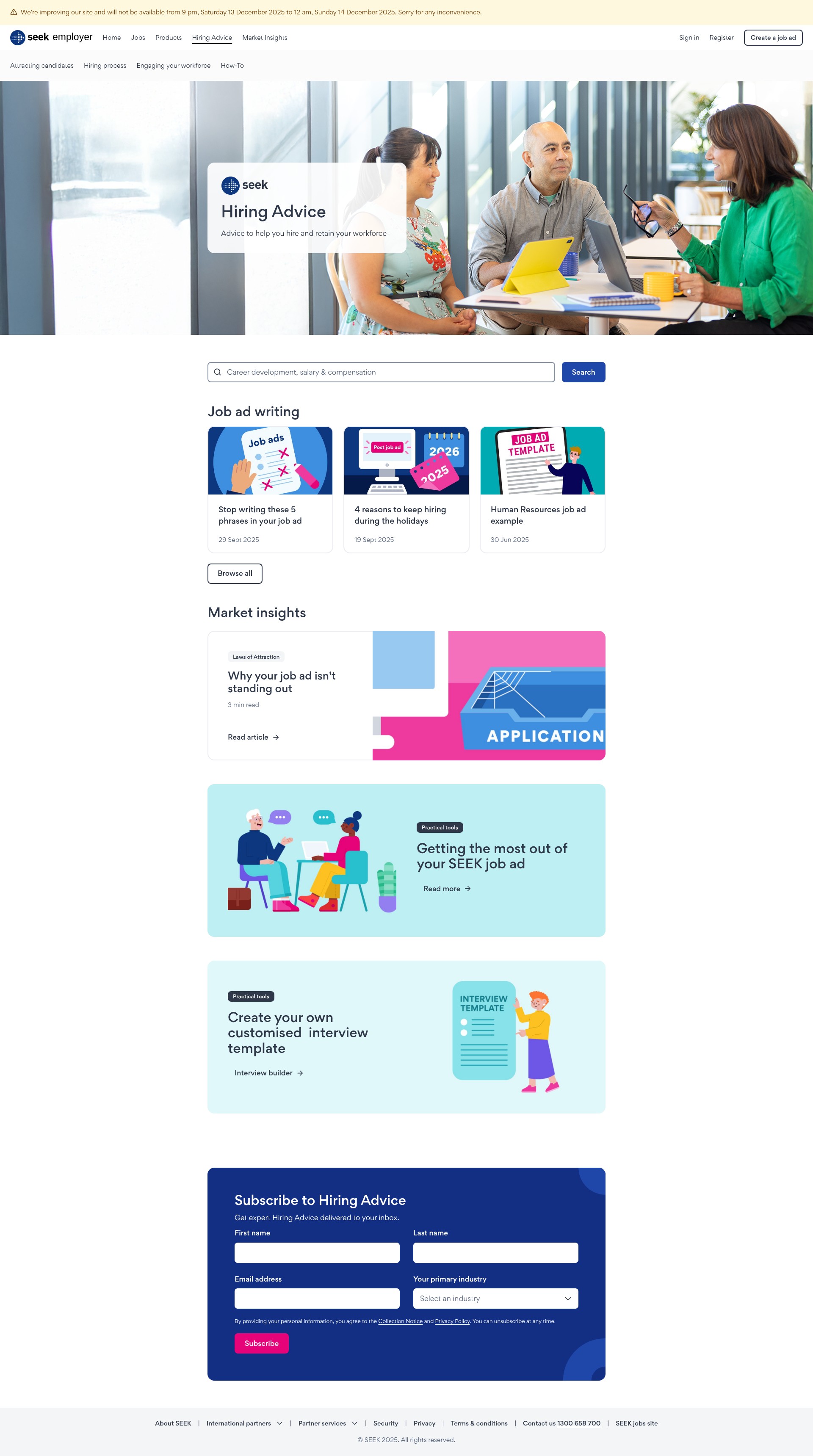 Landing Page