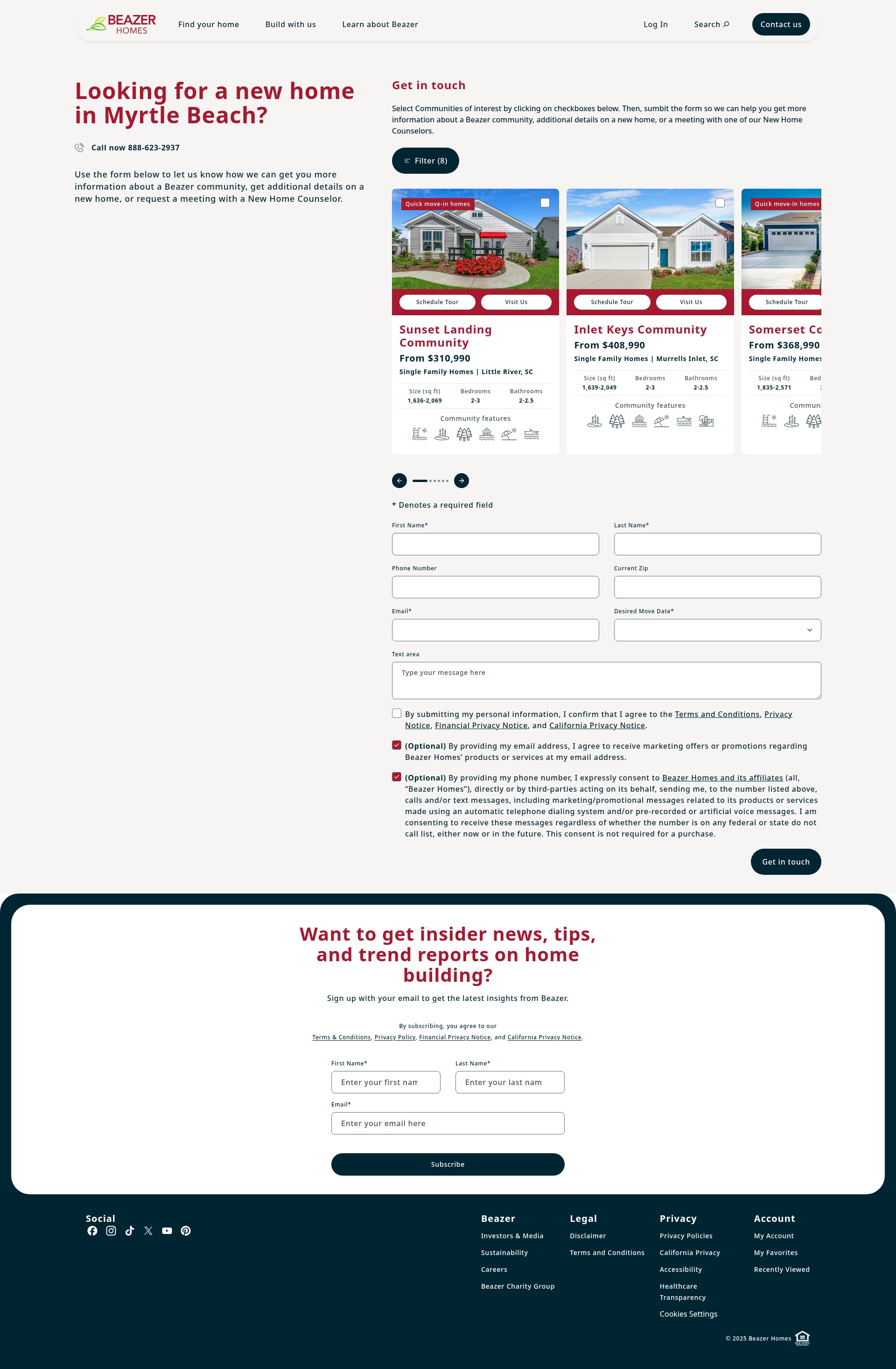 Landing Page