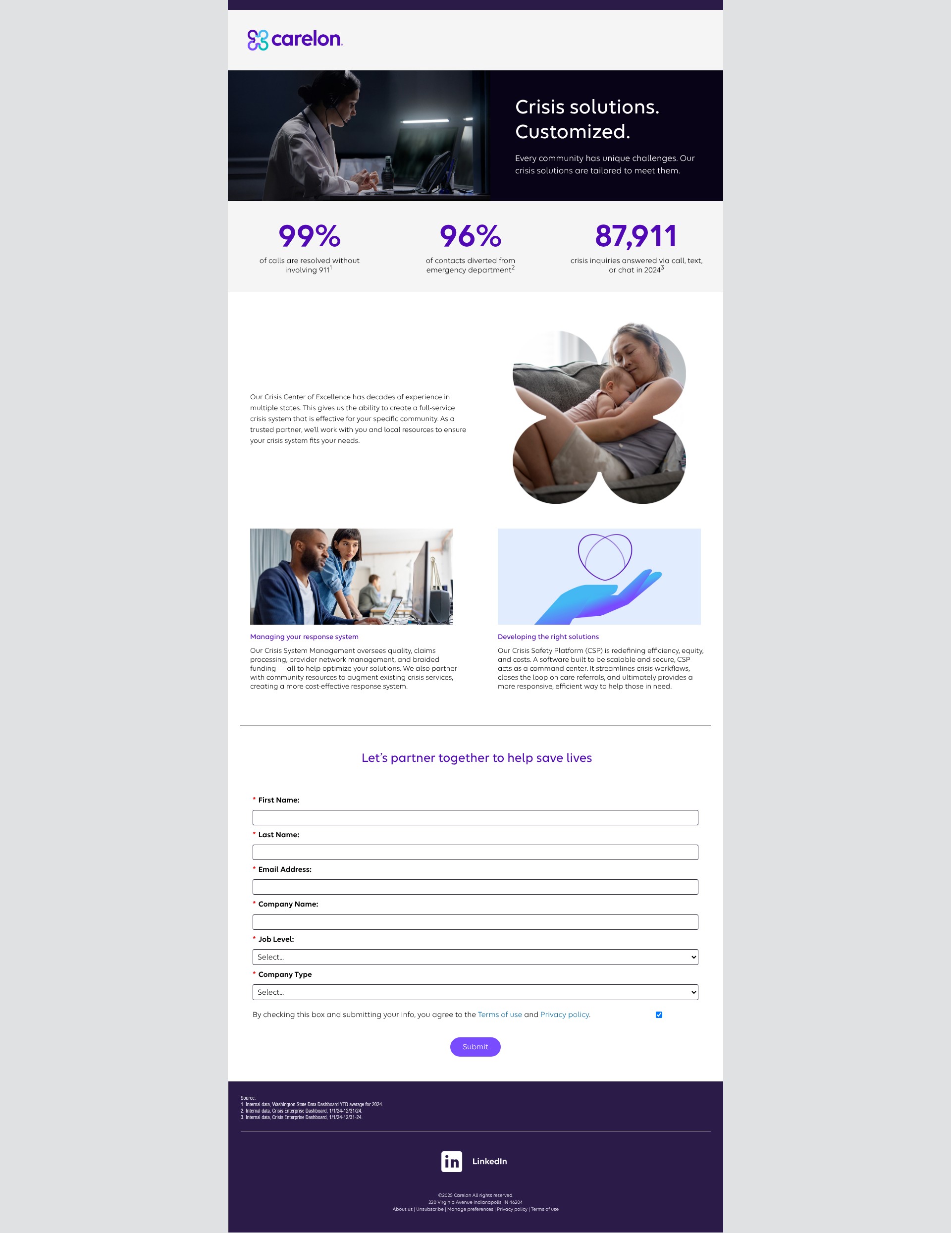 Landing Page