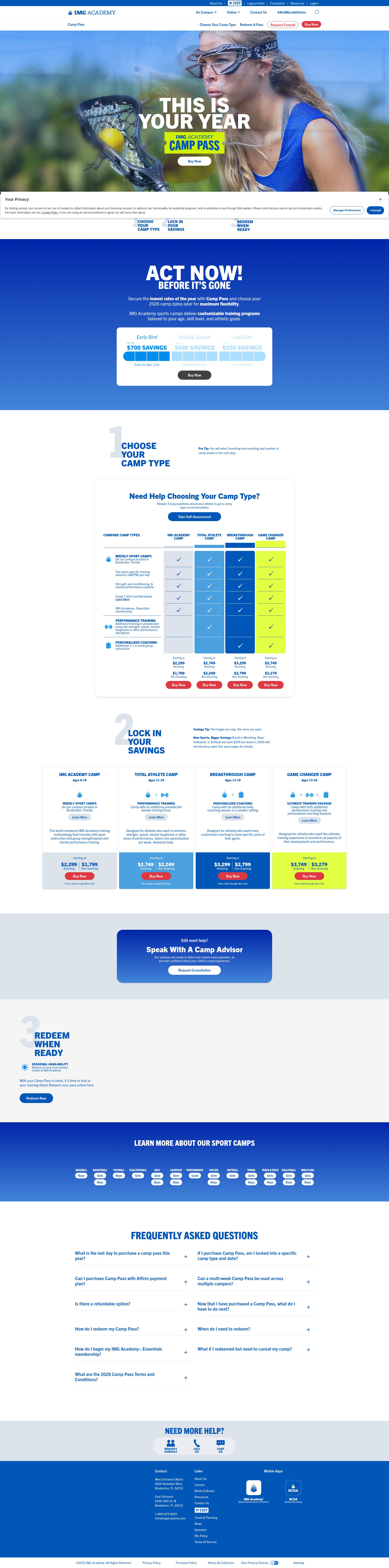 Landing Page