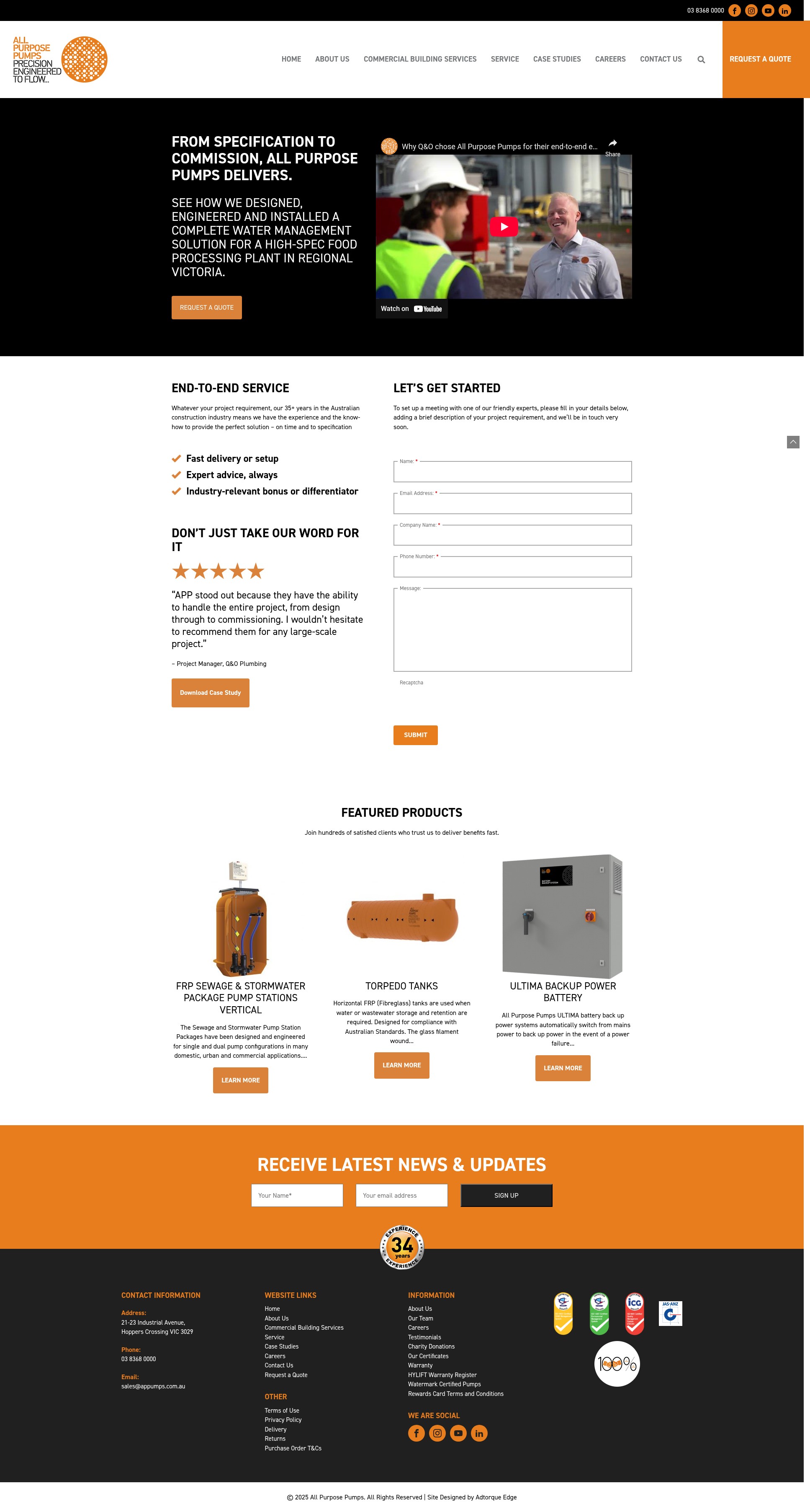 Landing Page