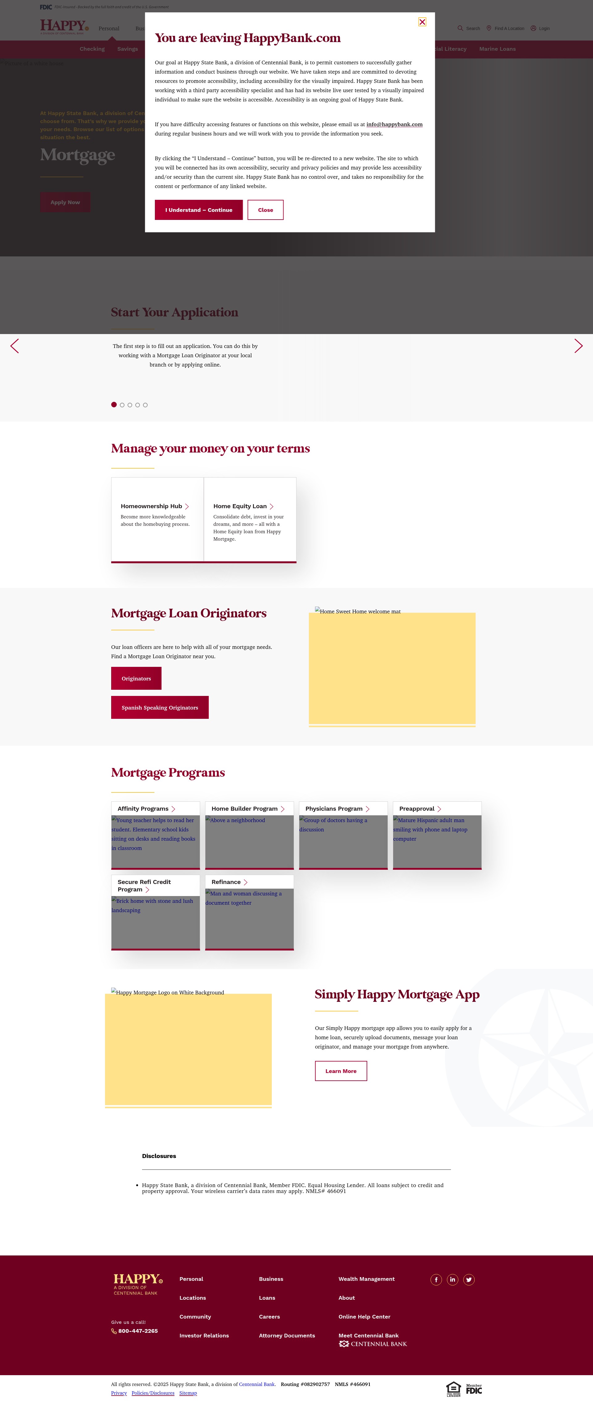 Landing Page