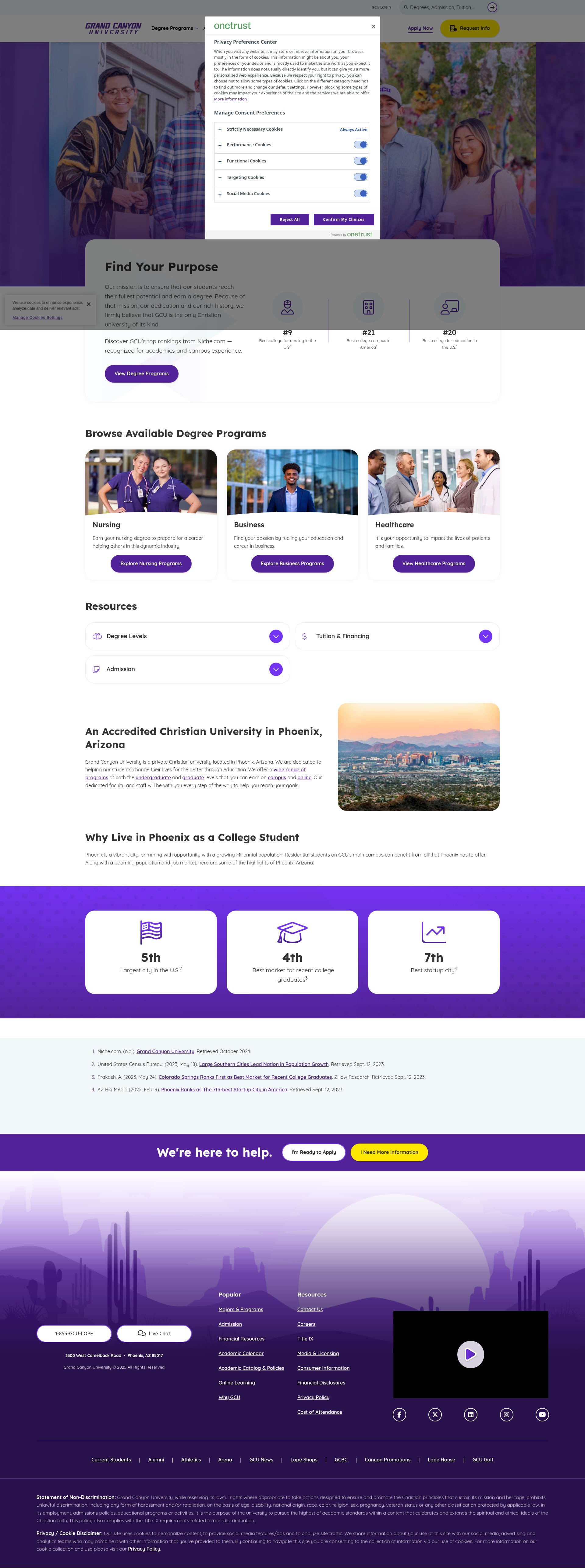 Landing Page