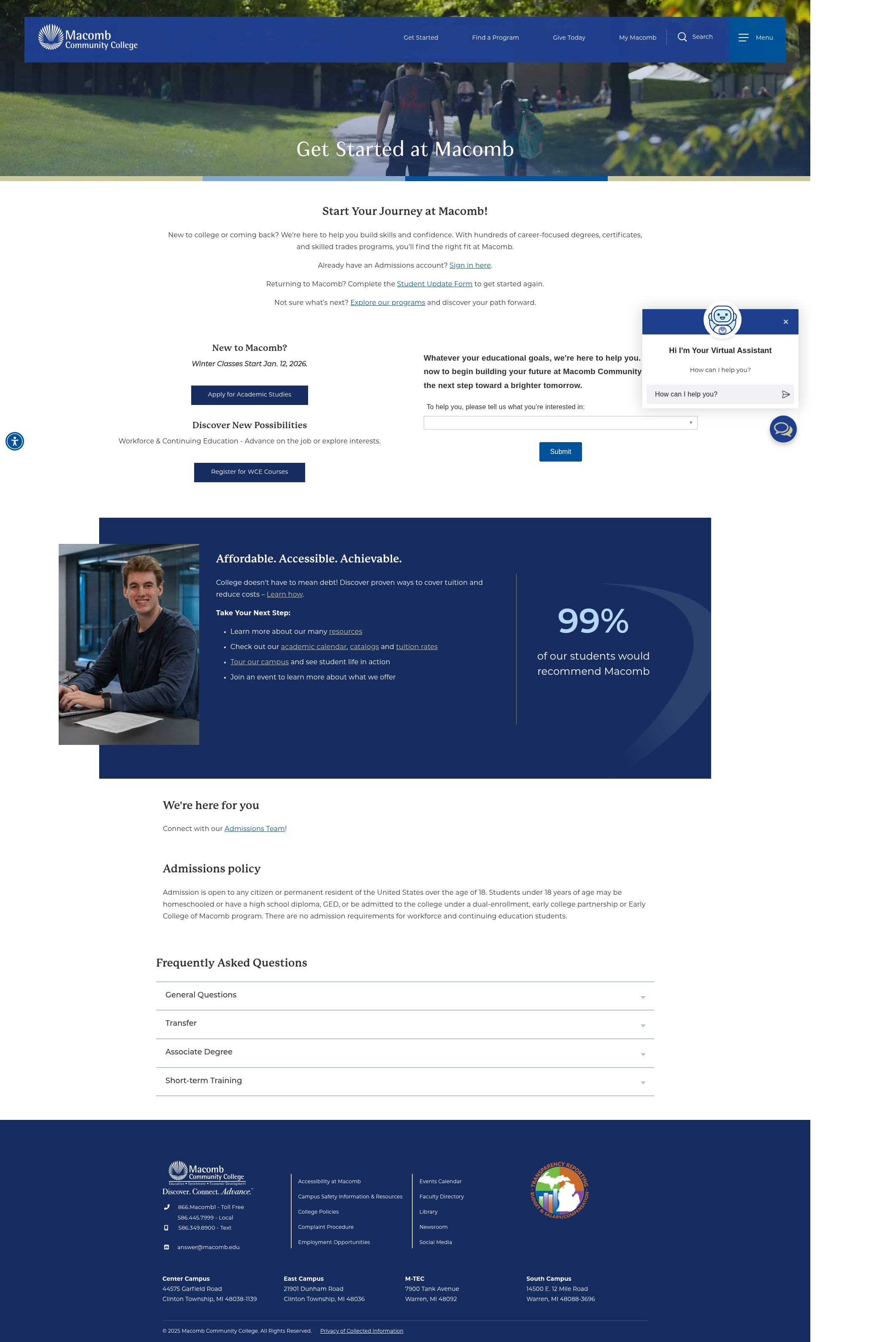 Landing Page