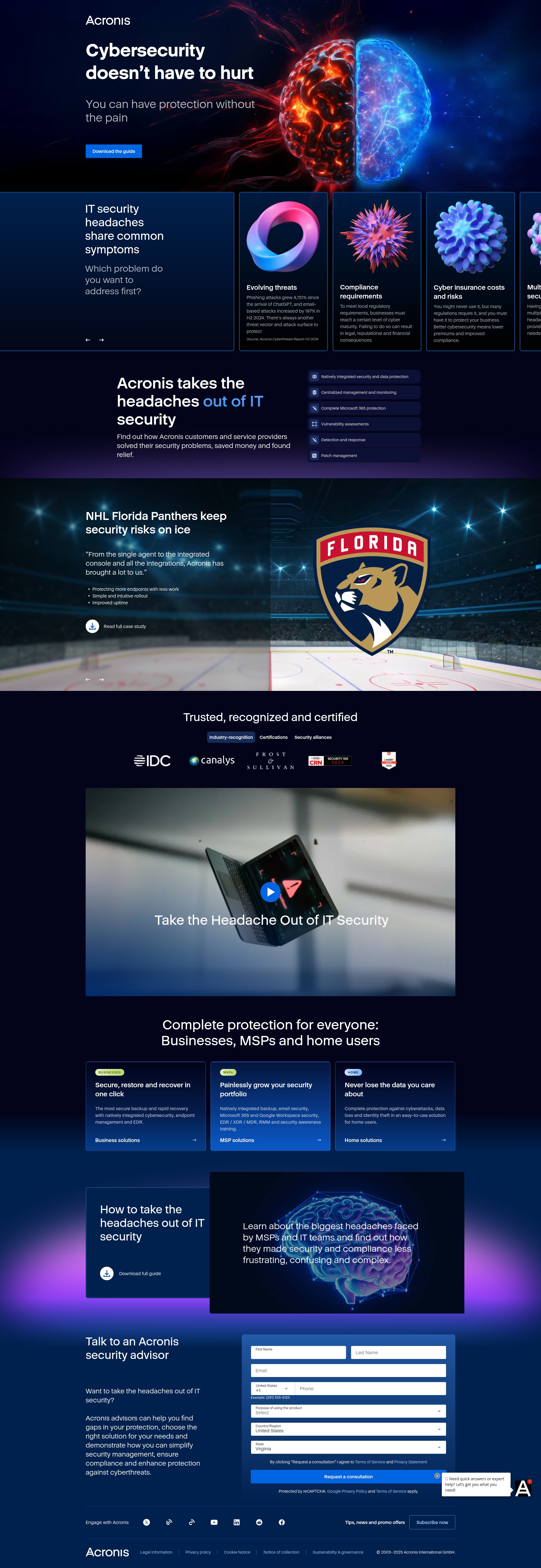 Landing Page
