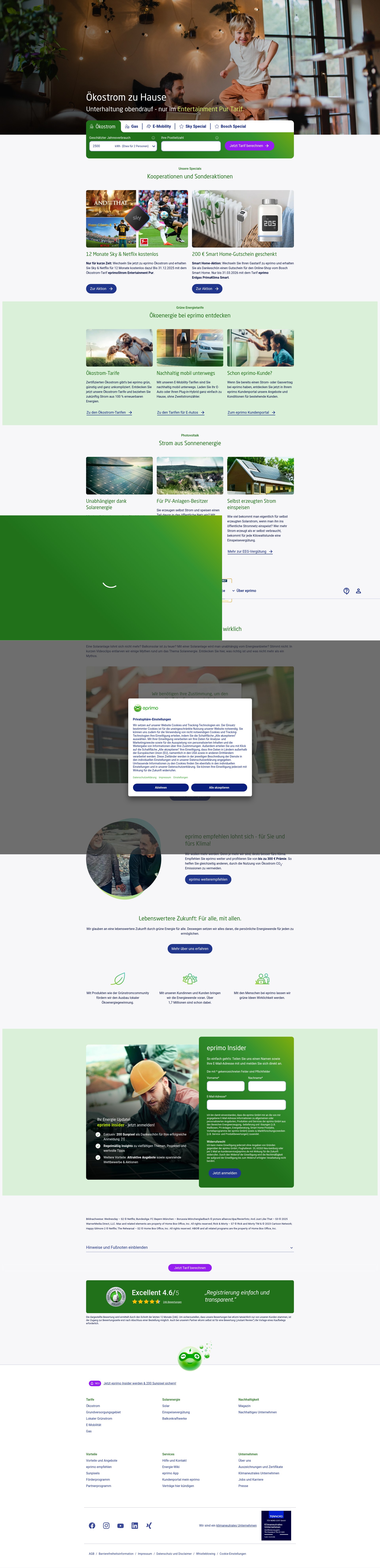 Landing Page