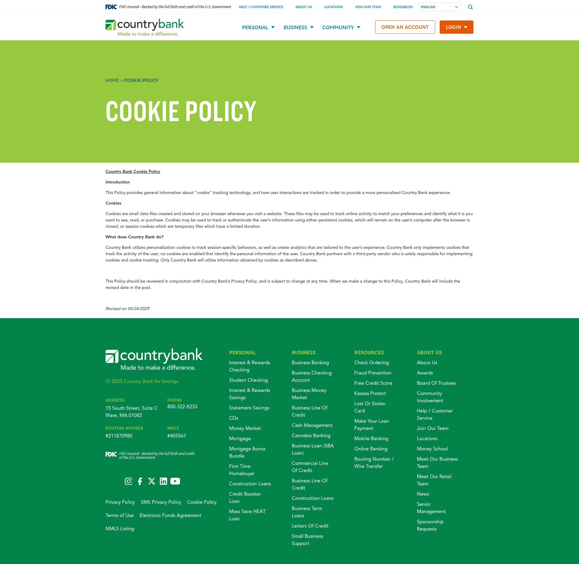 Landing Page