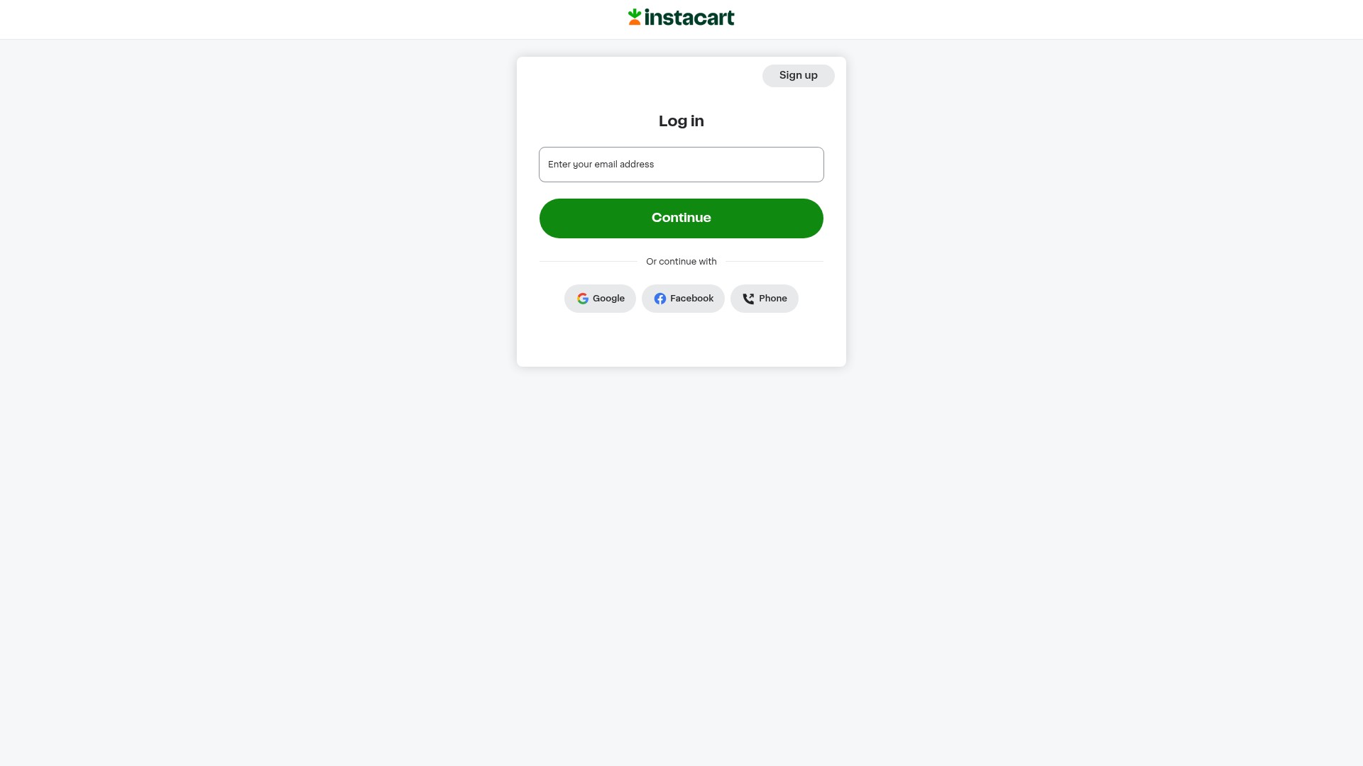 Landing Page