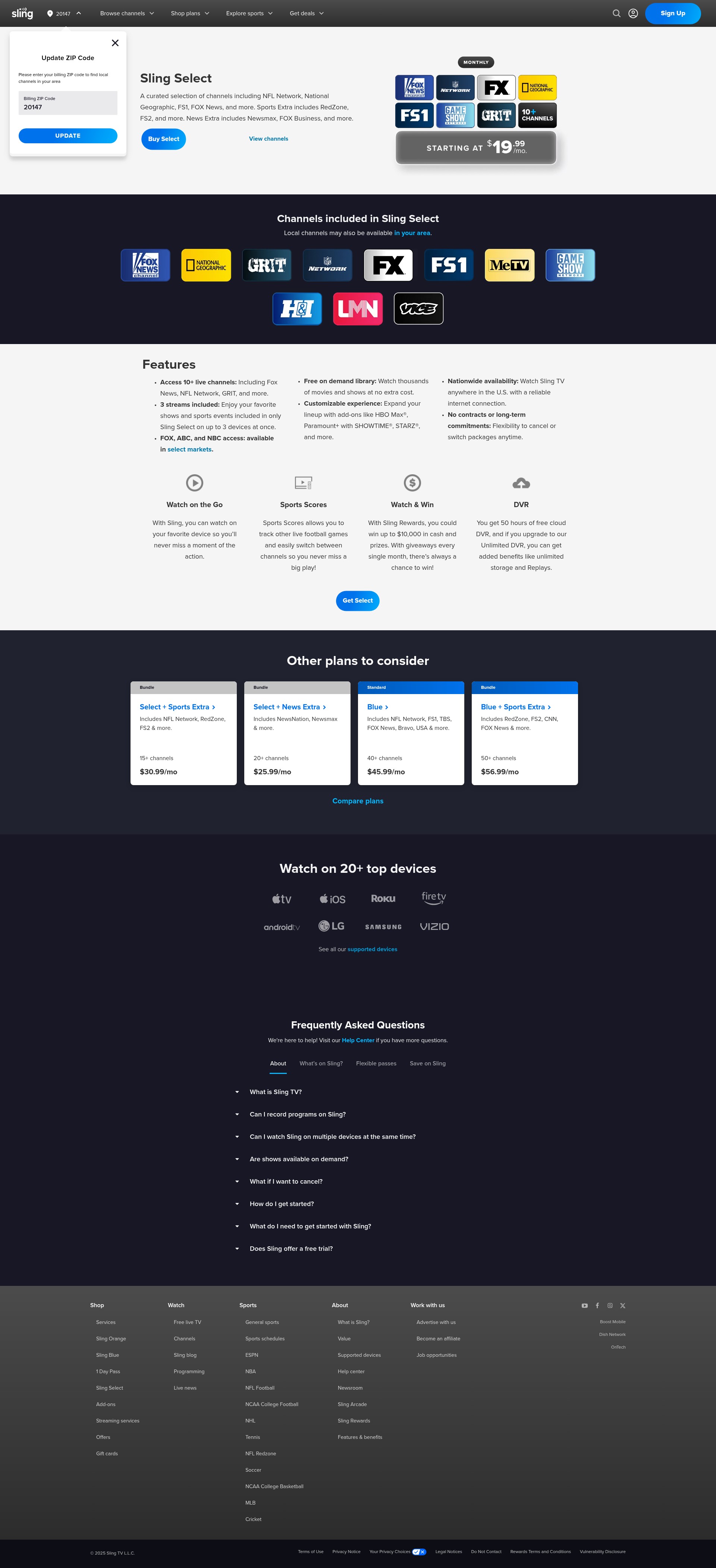 Landing Page