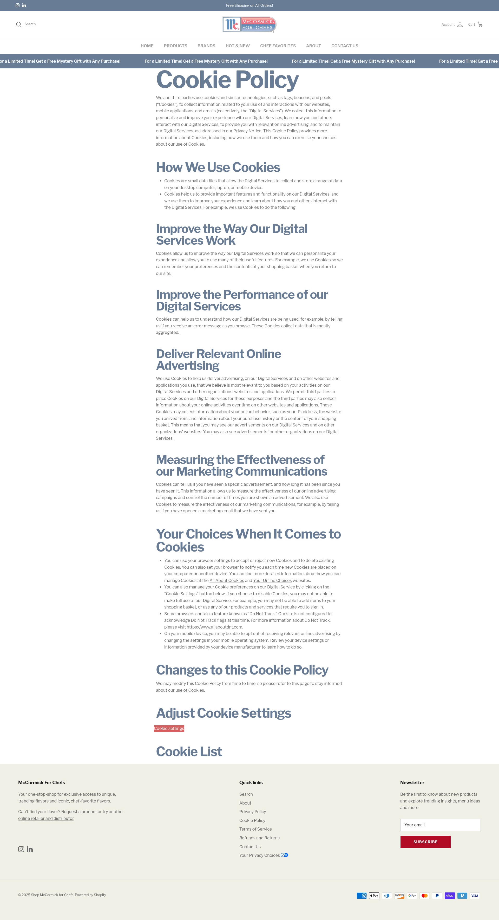 Landing Page