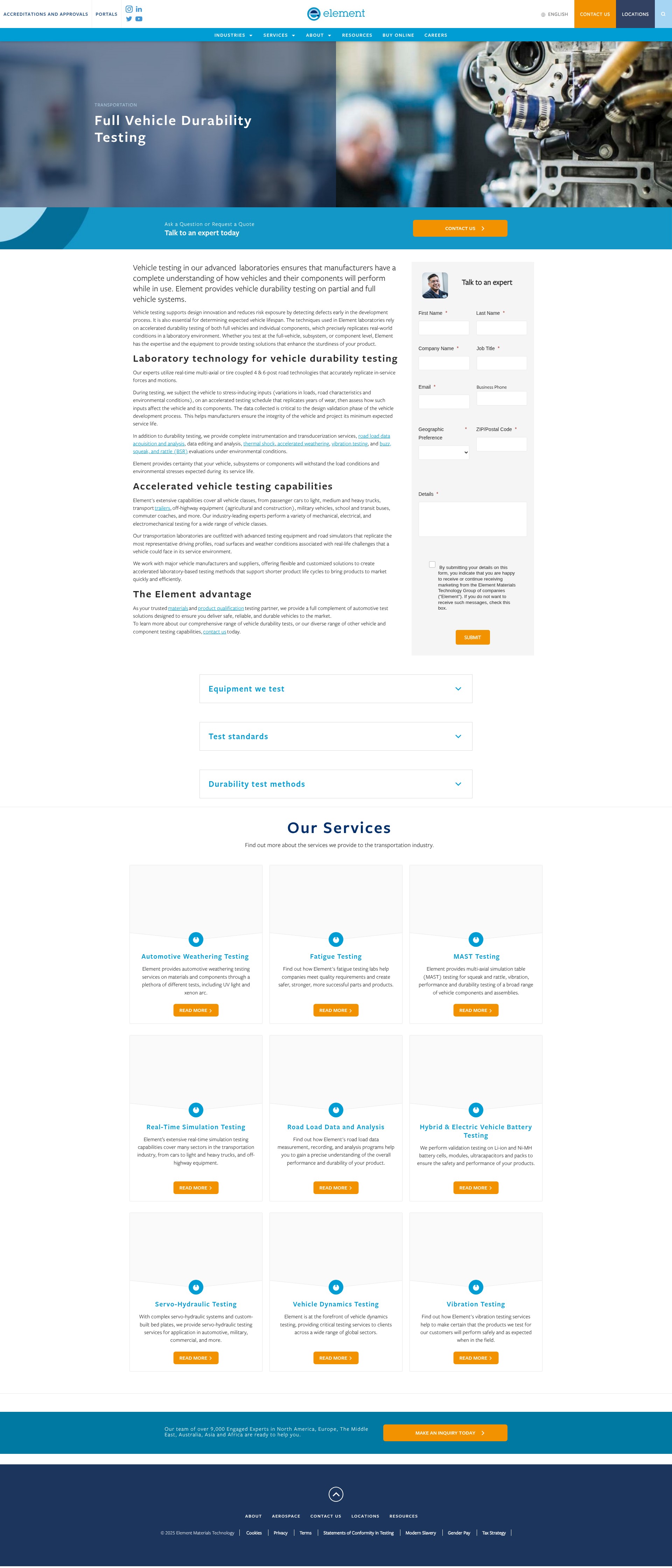 Landing Page