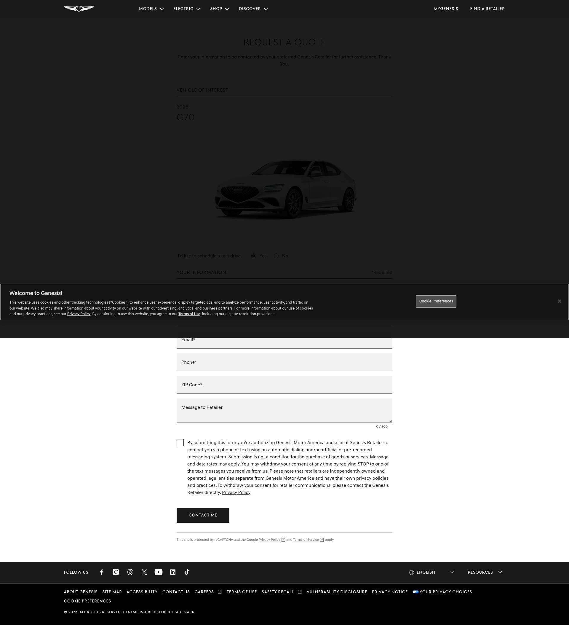 Landing Page