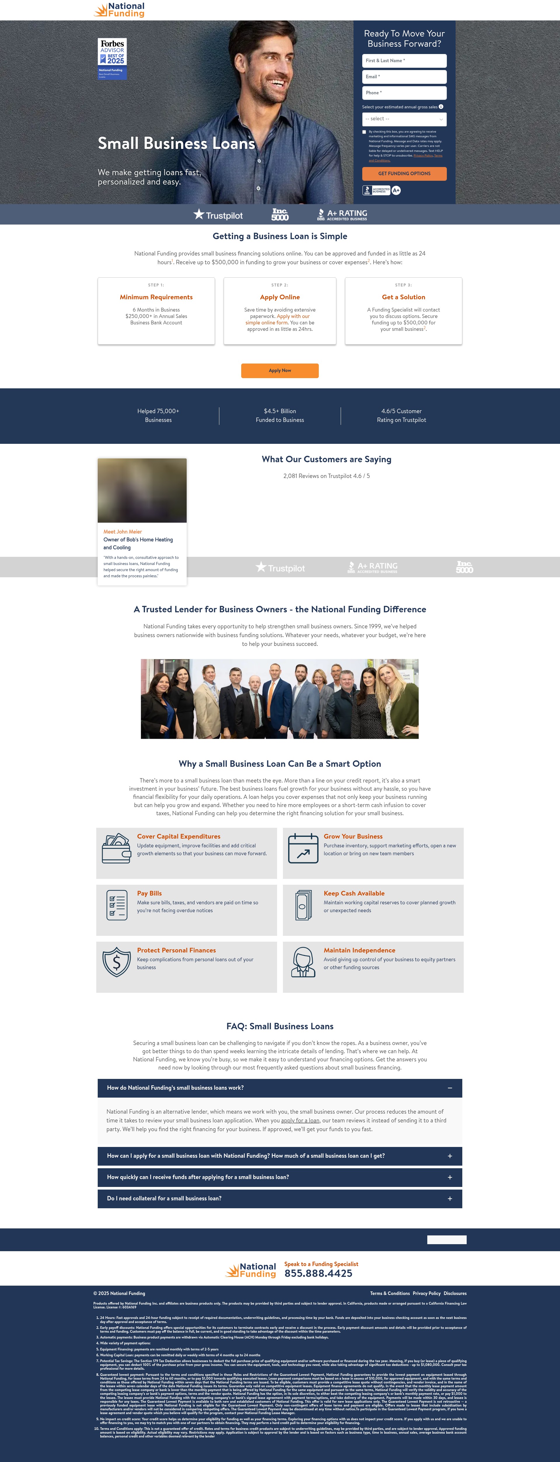 Landing Page