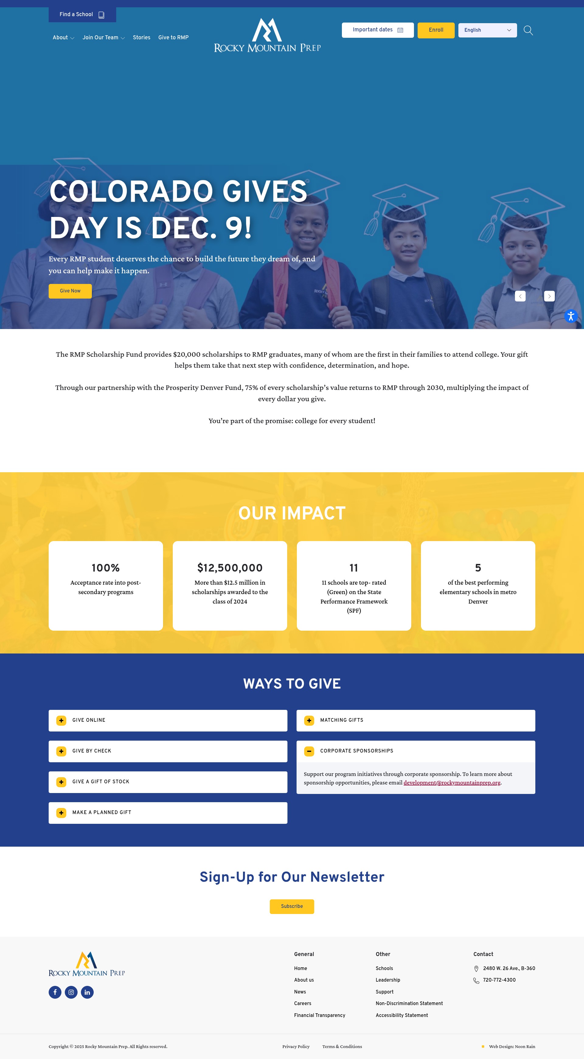 Landing Page