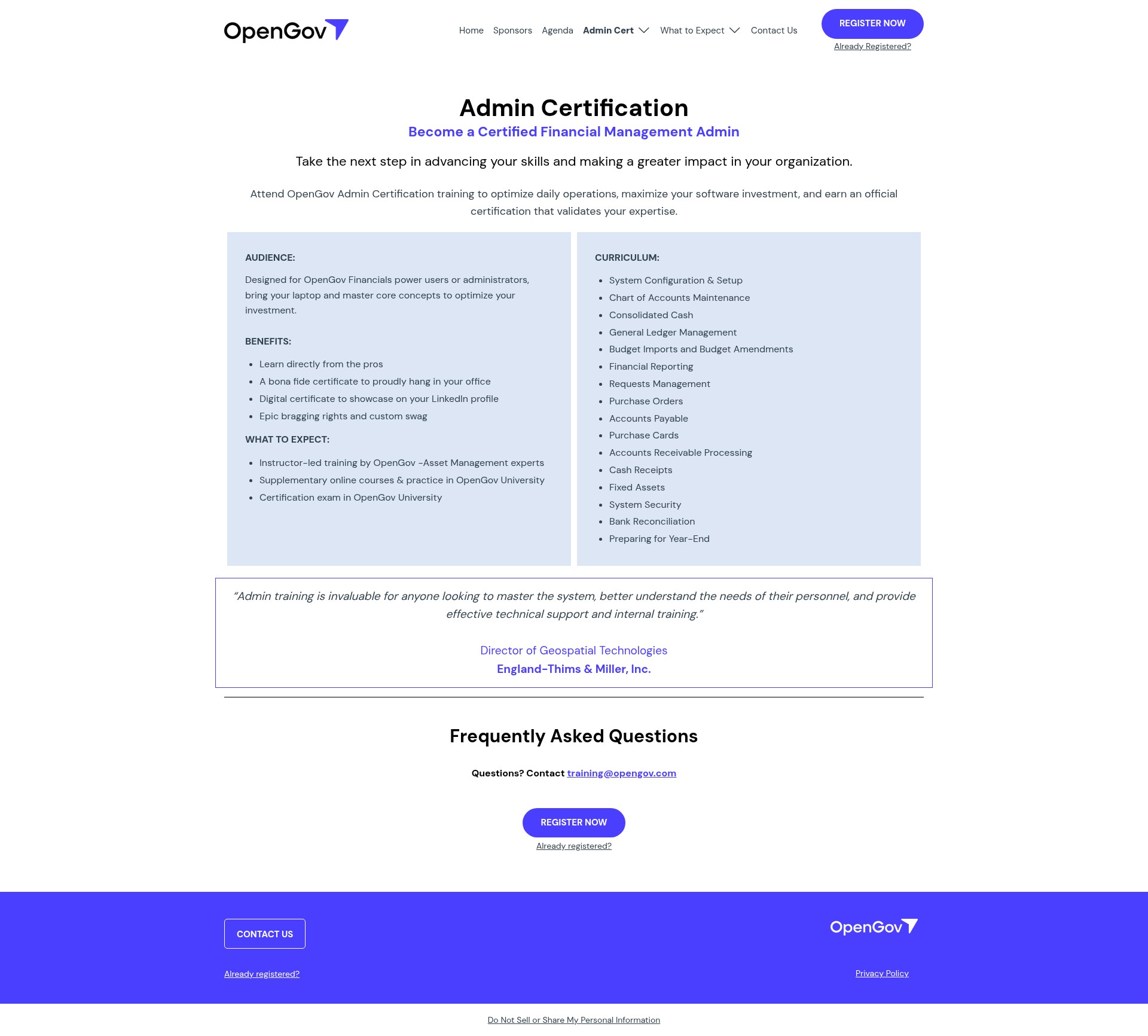 Landing Page