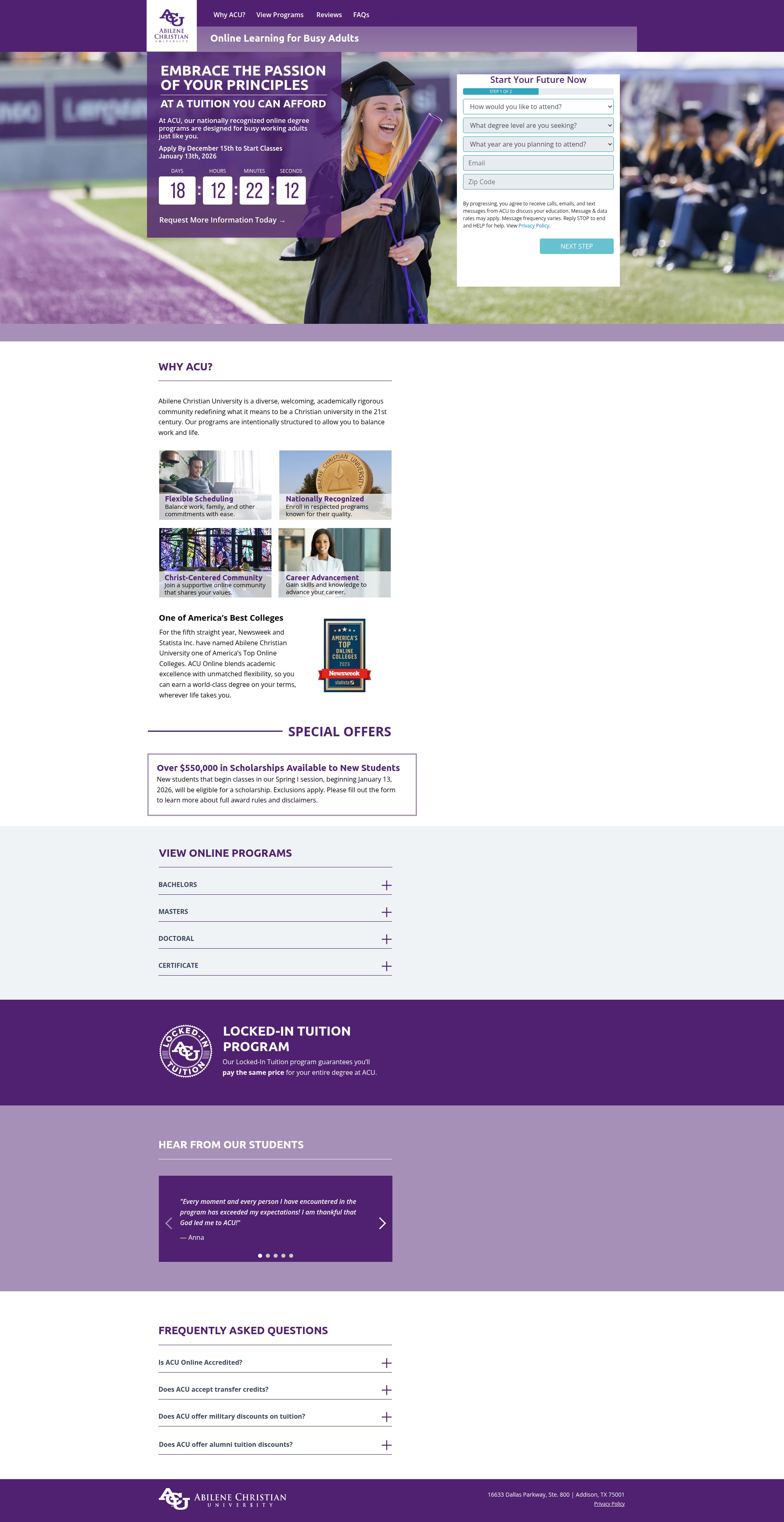 Landing Page