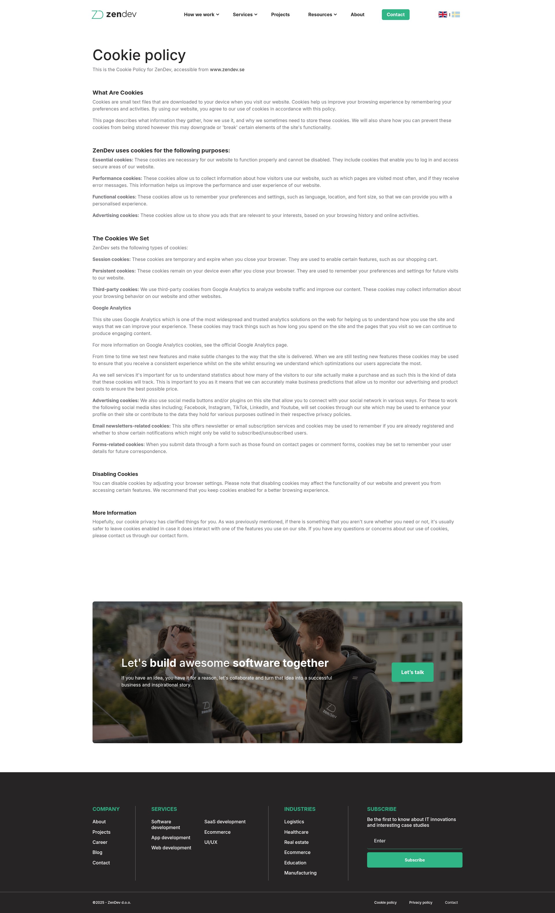 Landing Page