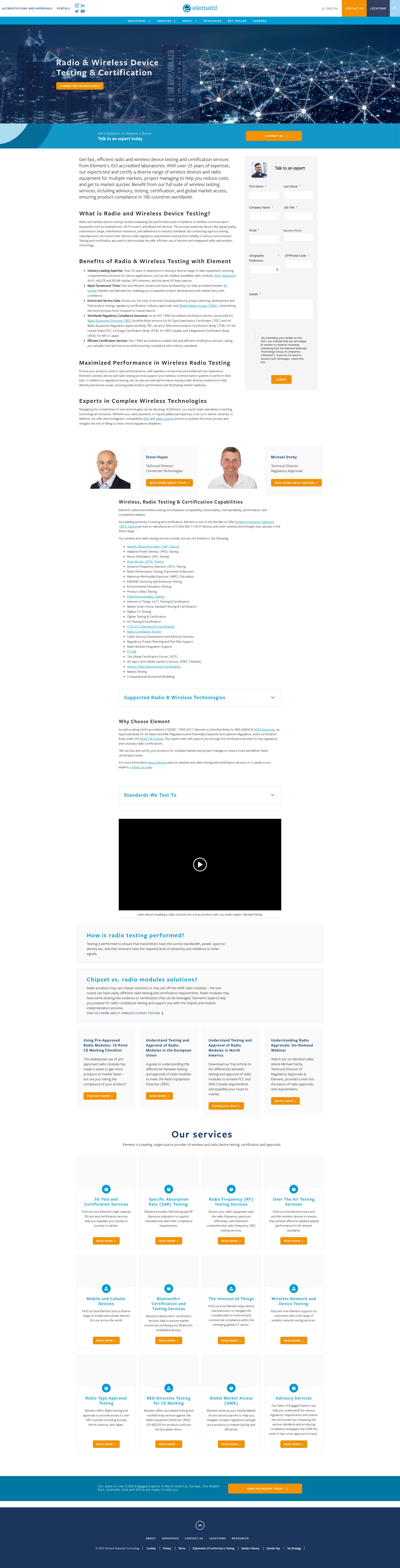 Landing Page