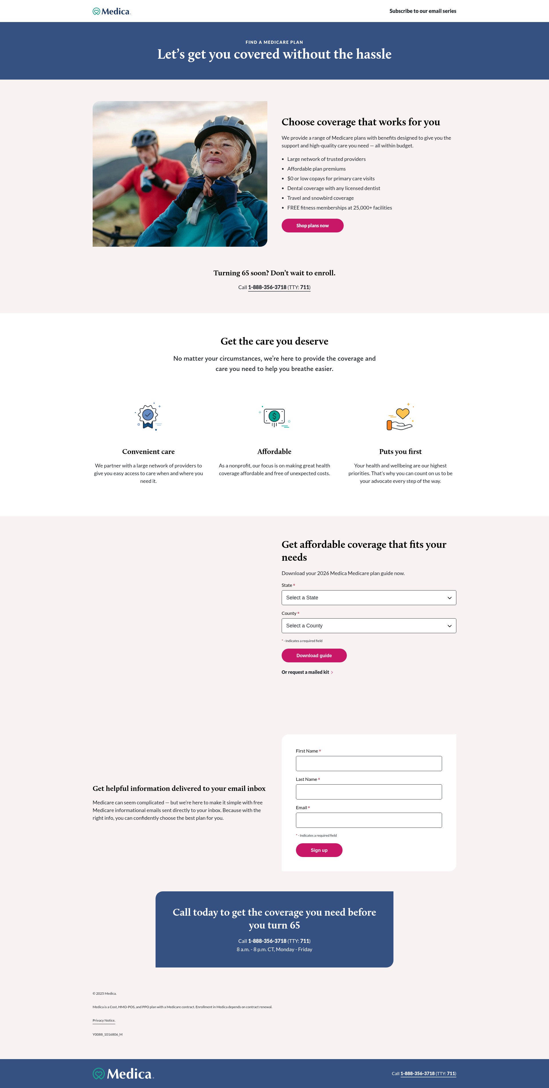 Landing Page
