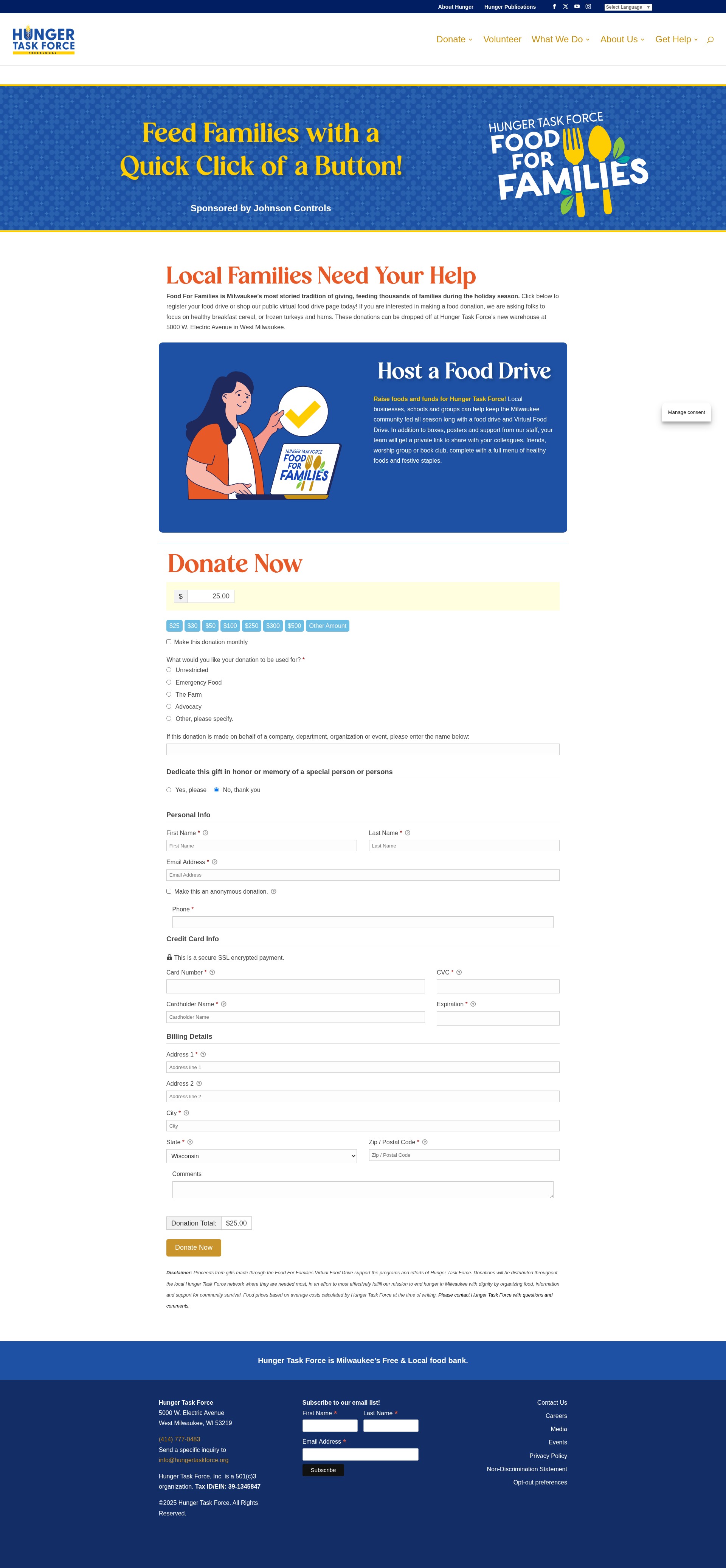 Landing Page