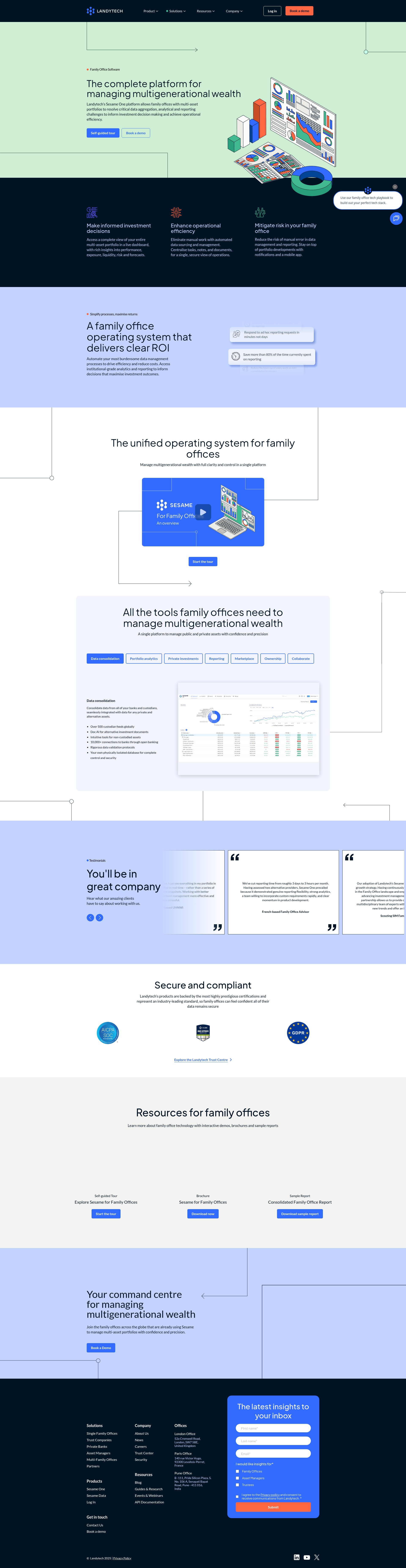 Landing Page