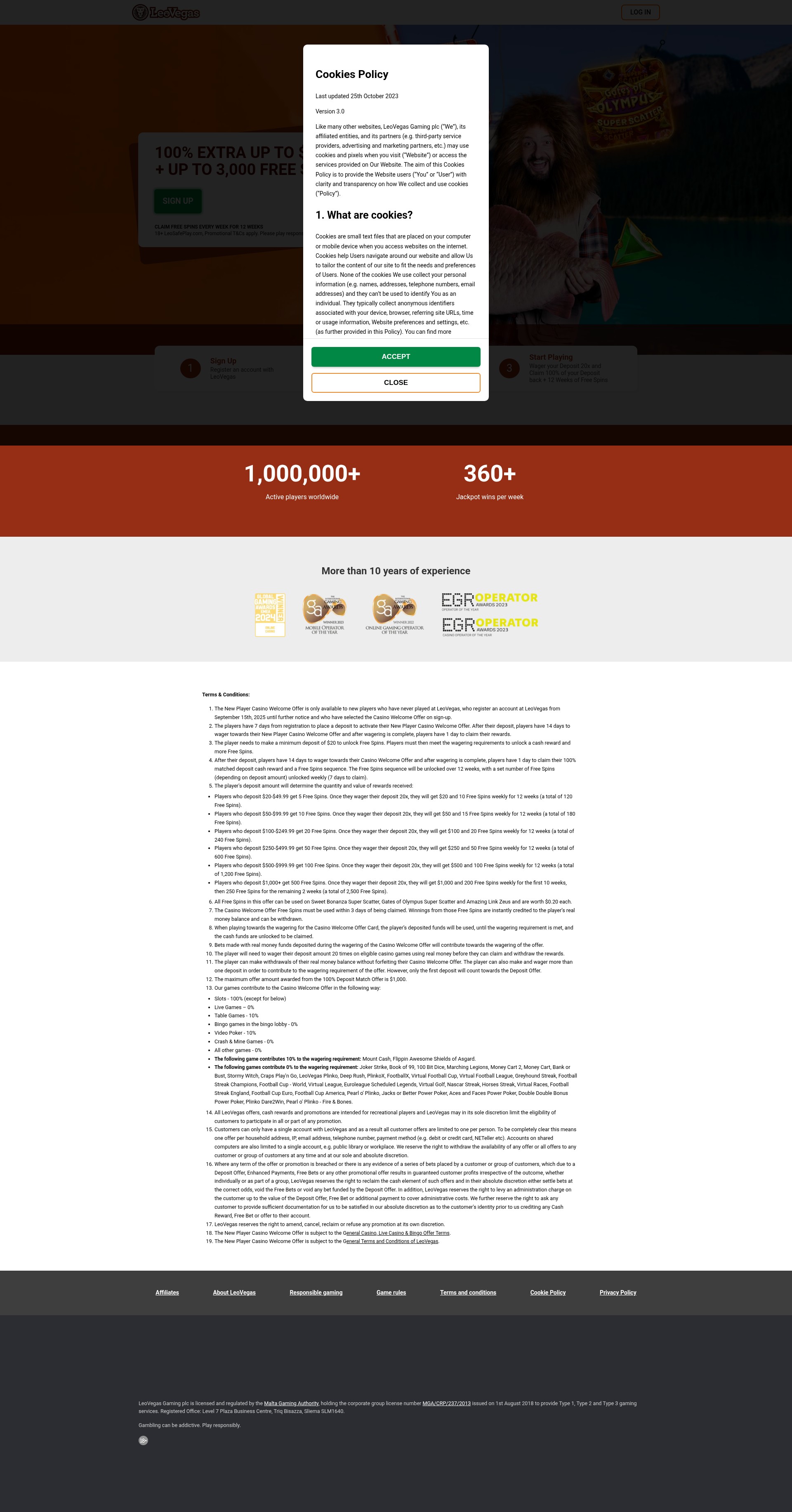Landing Page