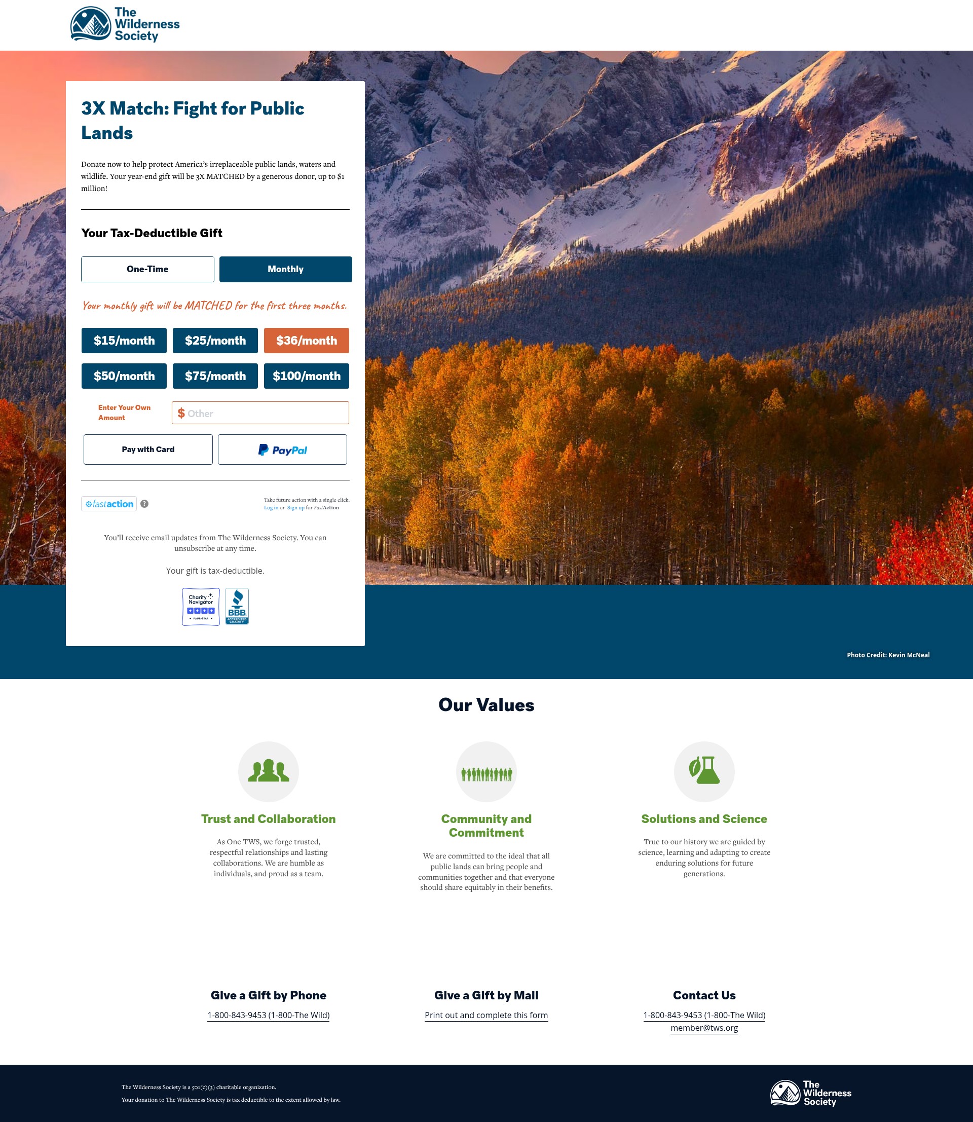 Landing Page