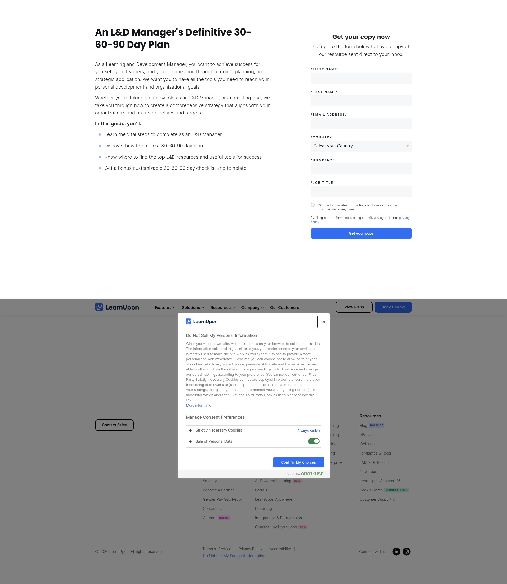 Landing Page