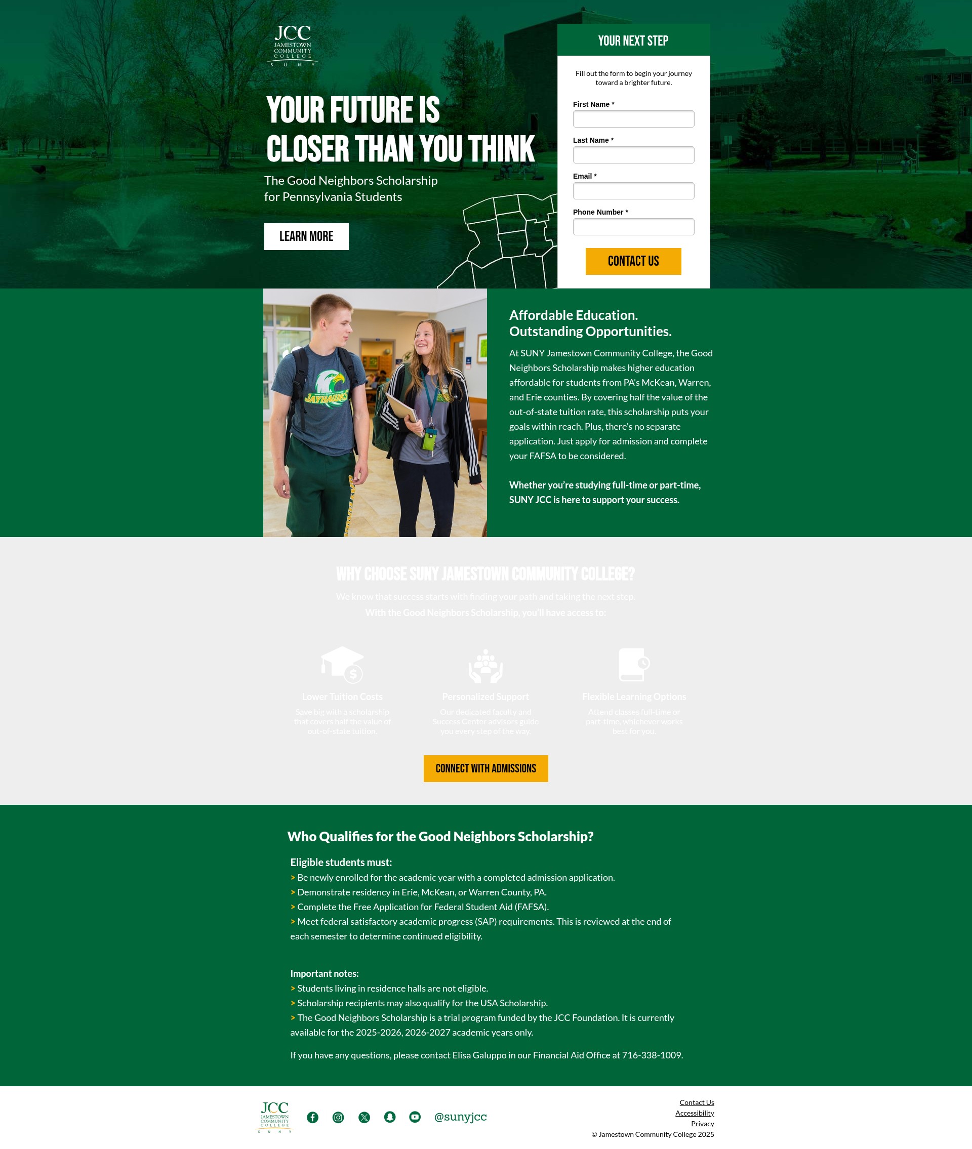 Landing Page