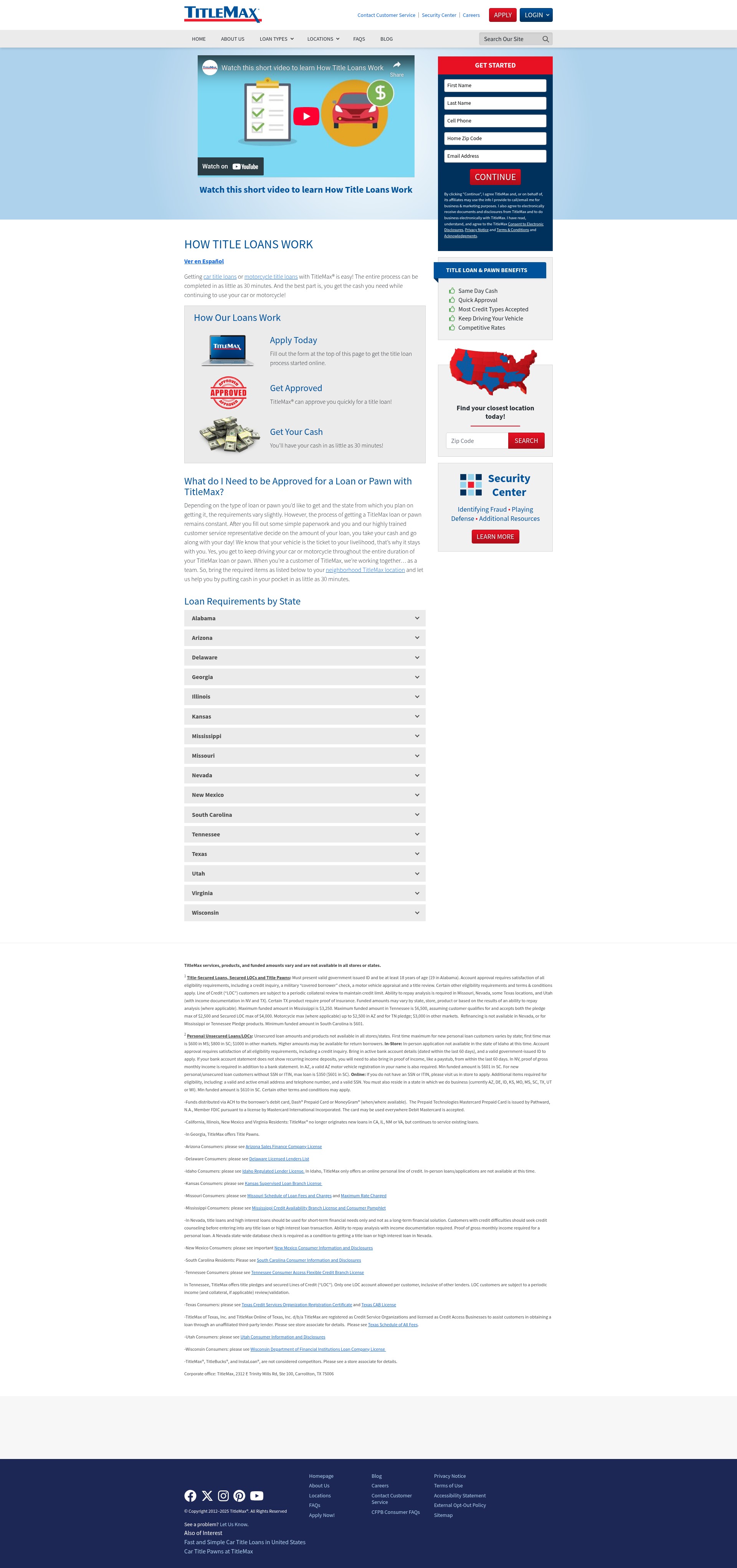 Landing Page