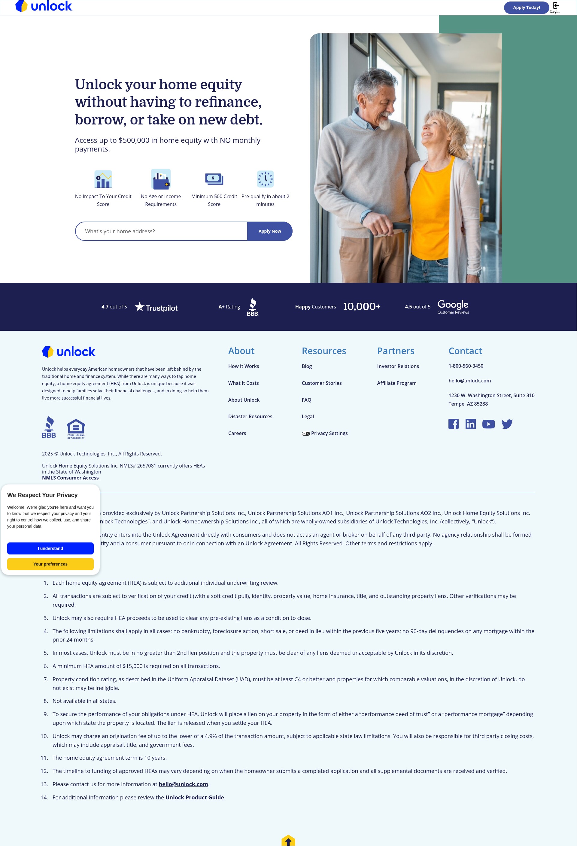 Landing Page