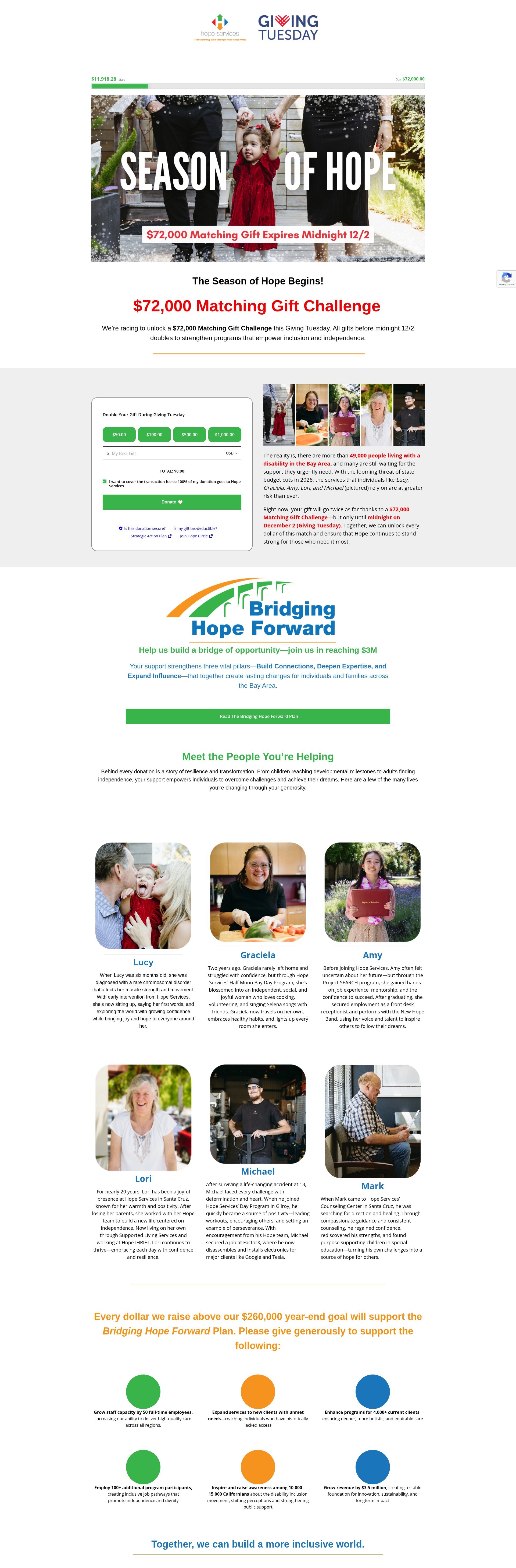 Landing Page