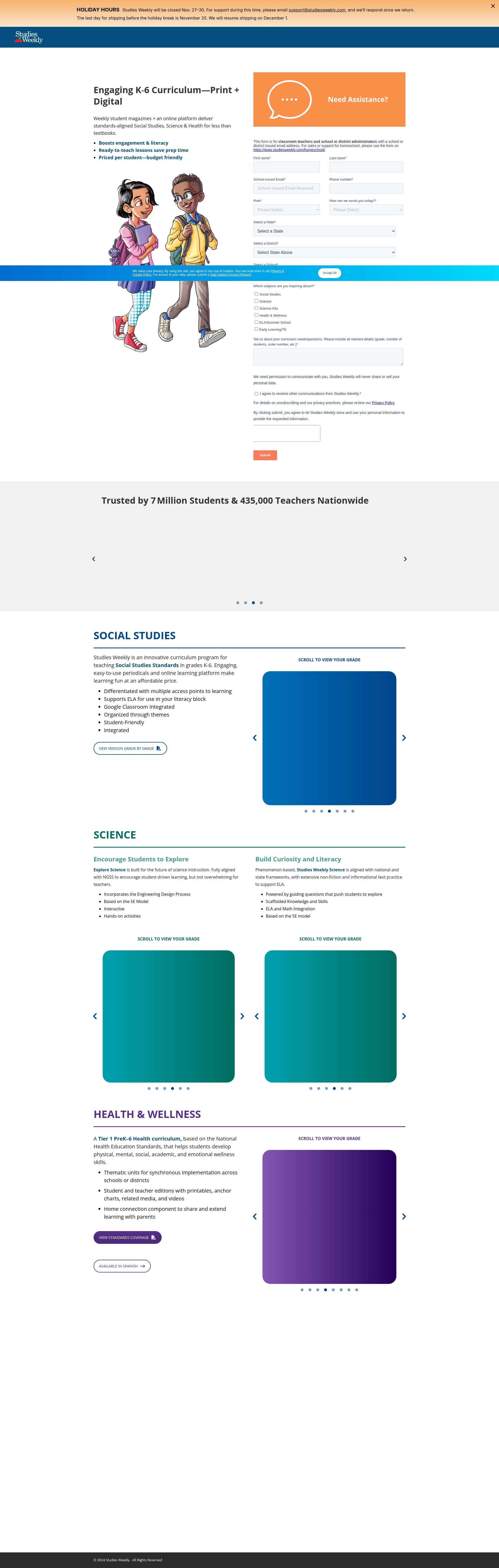 Landing Page