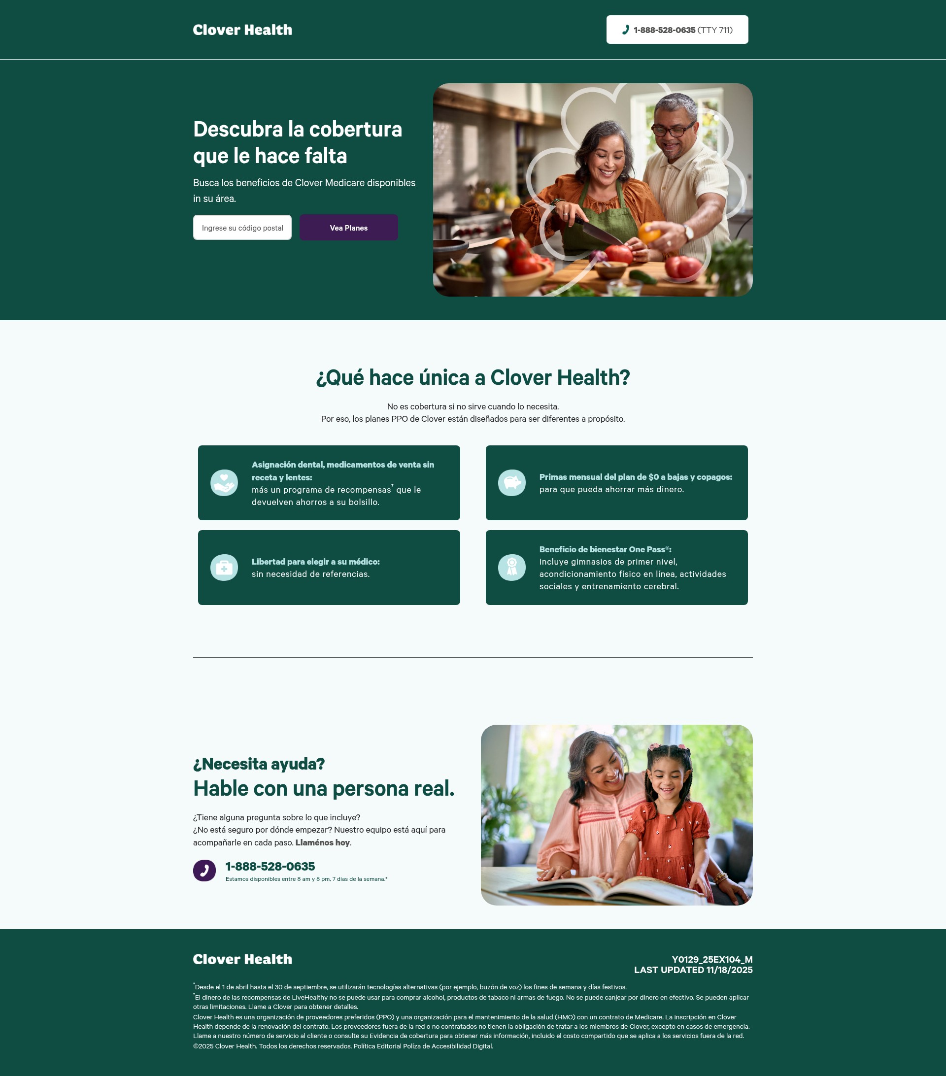 Landing Page