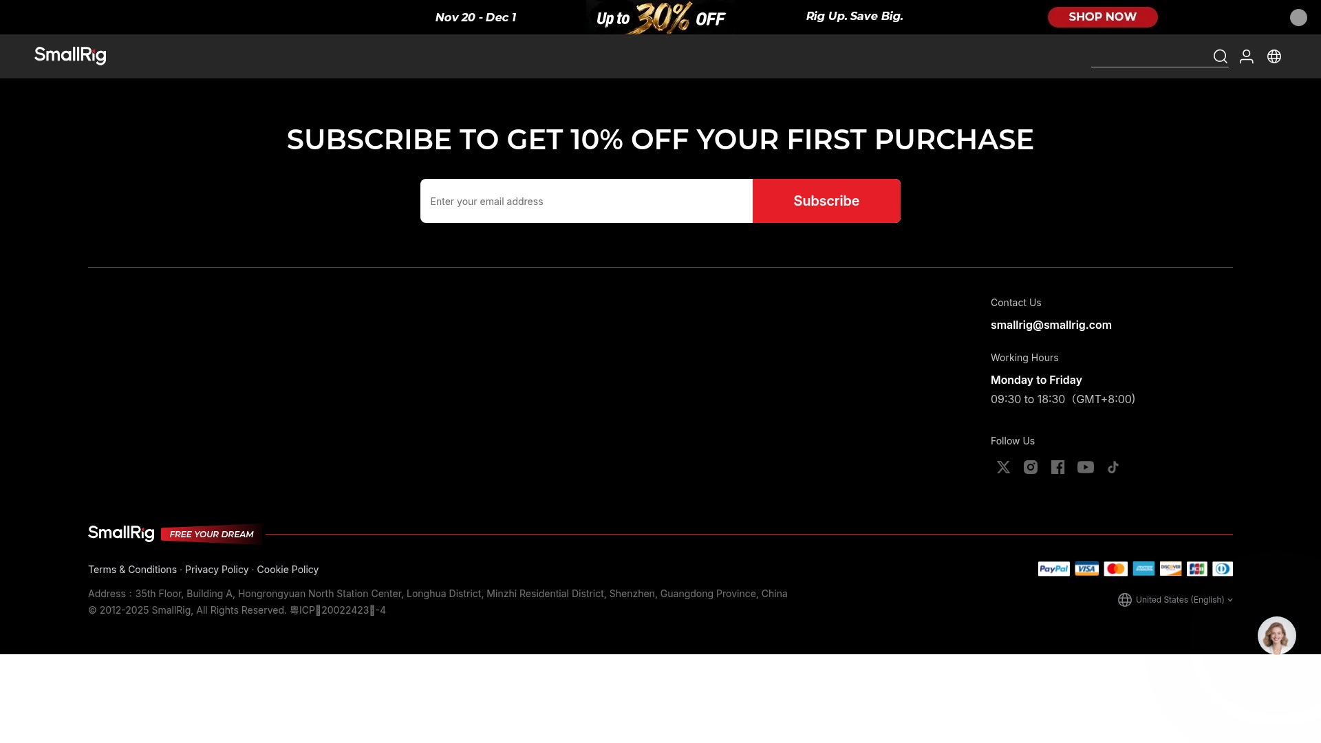 Landing Page