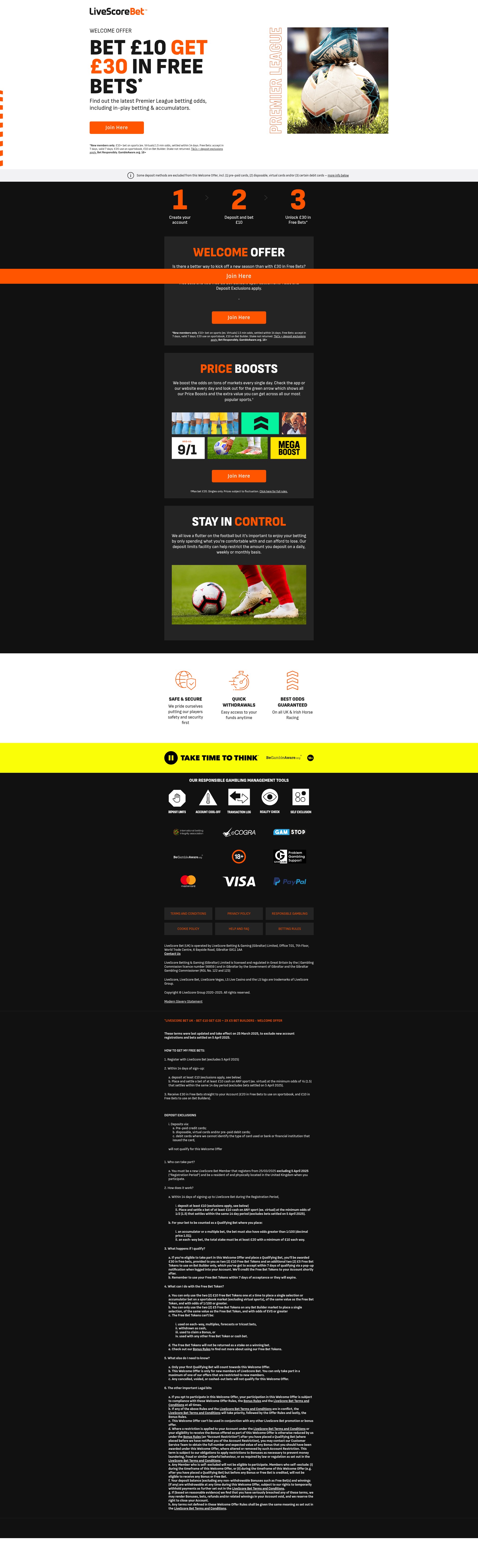 Landing Page