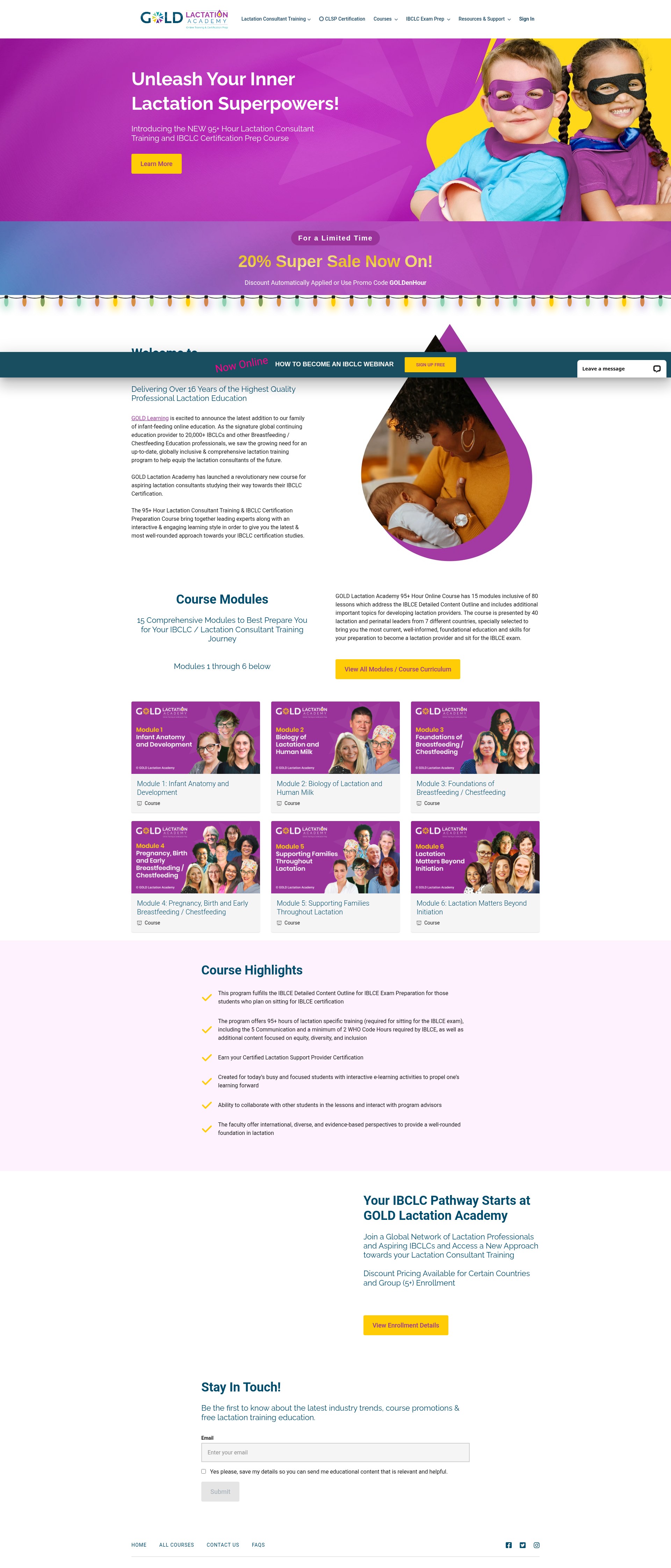 Landing Page