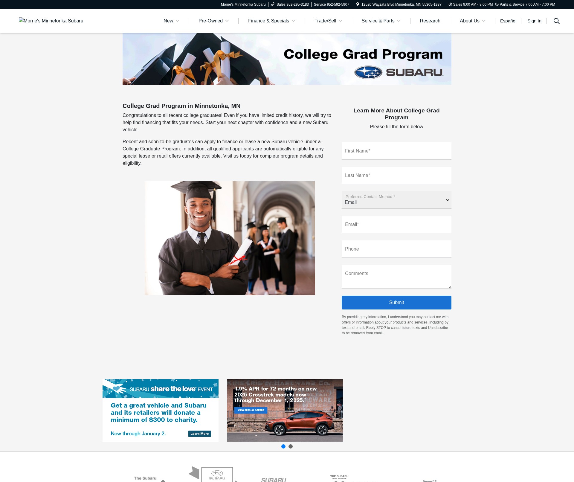 Landing Page