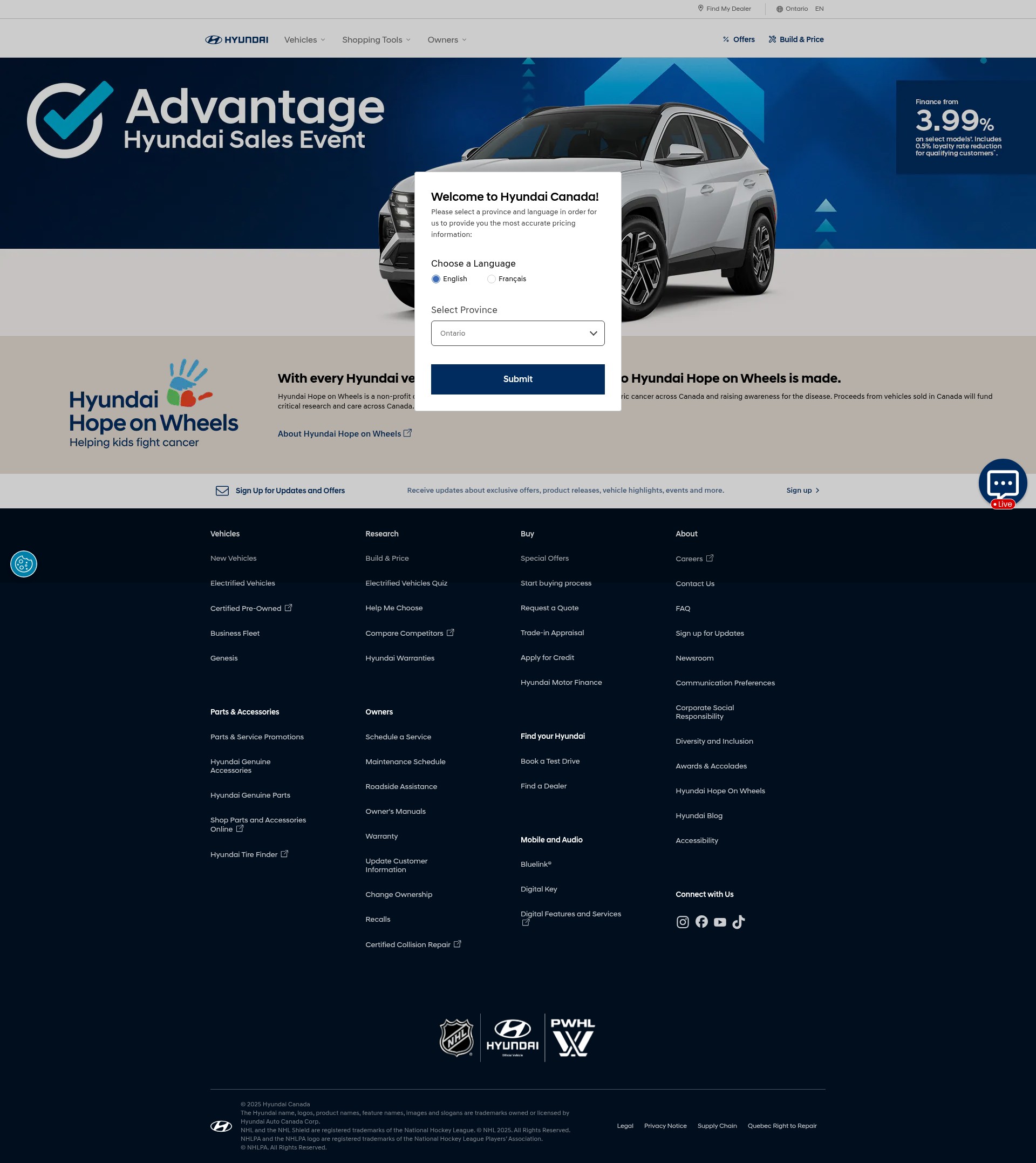Landing Page