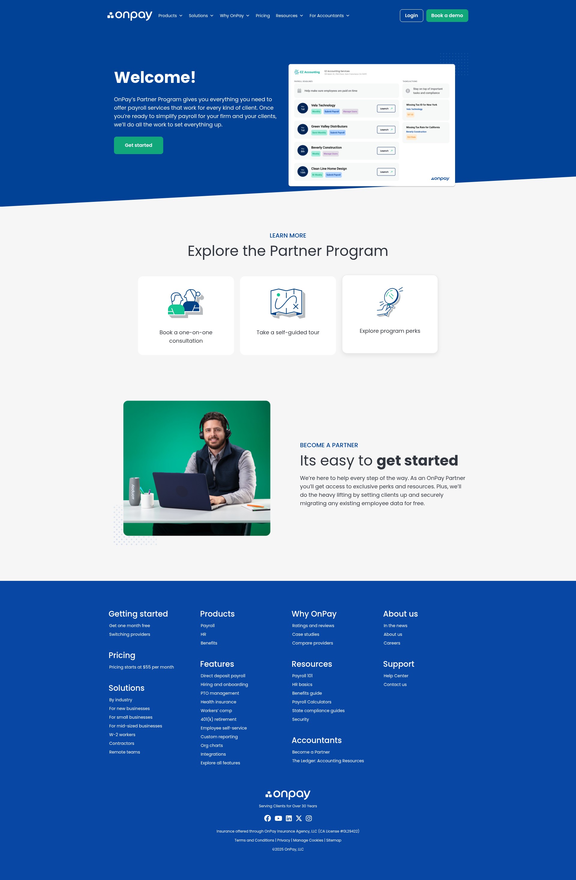Landing Page