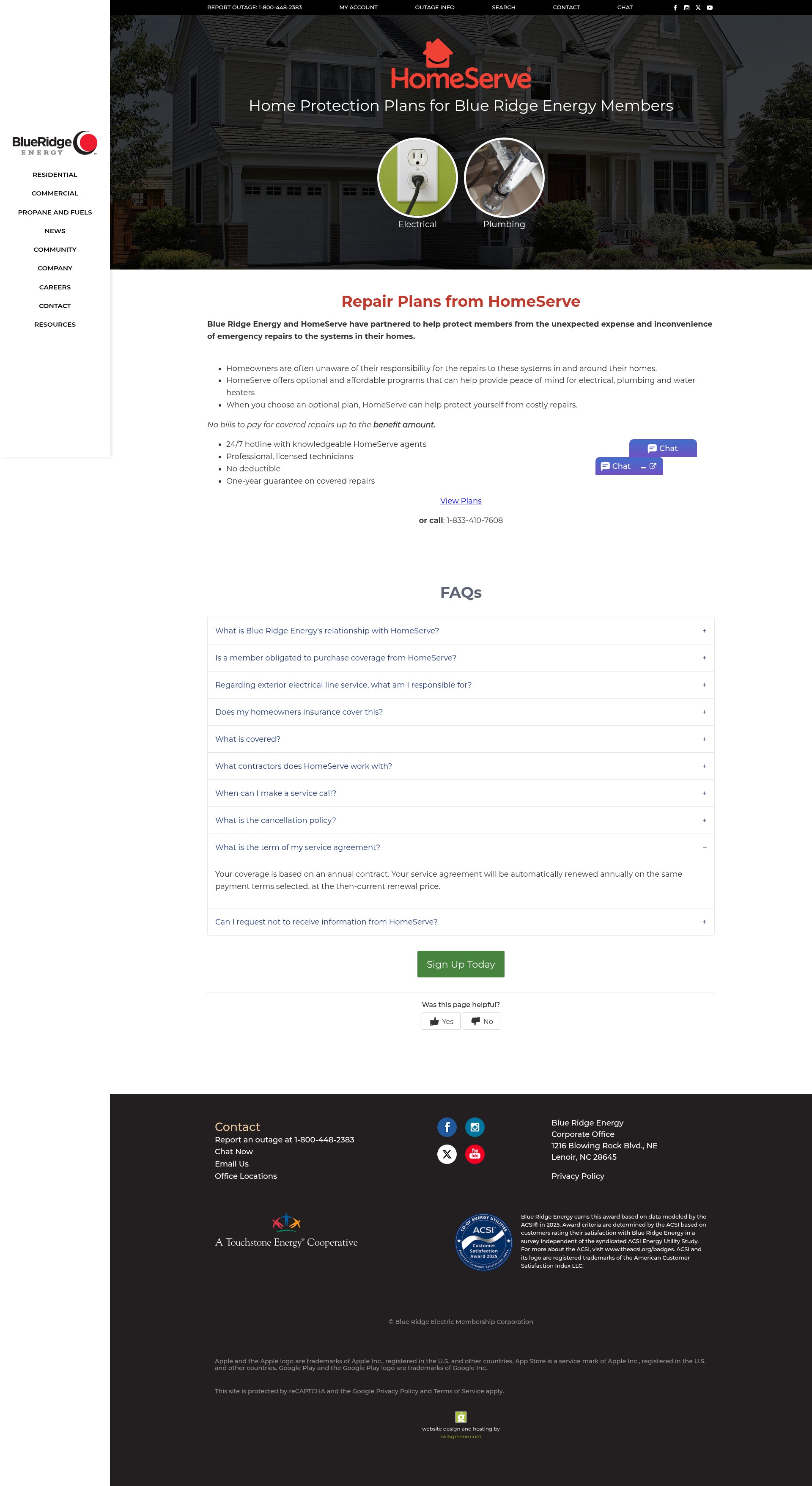 Landing Page