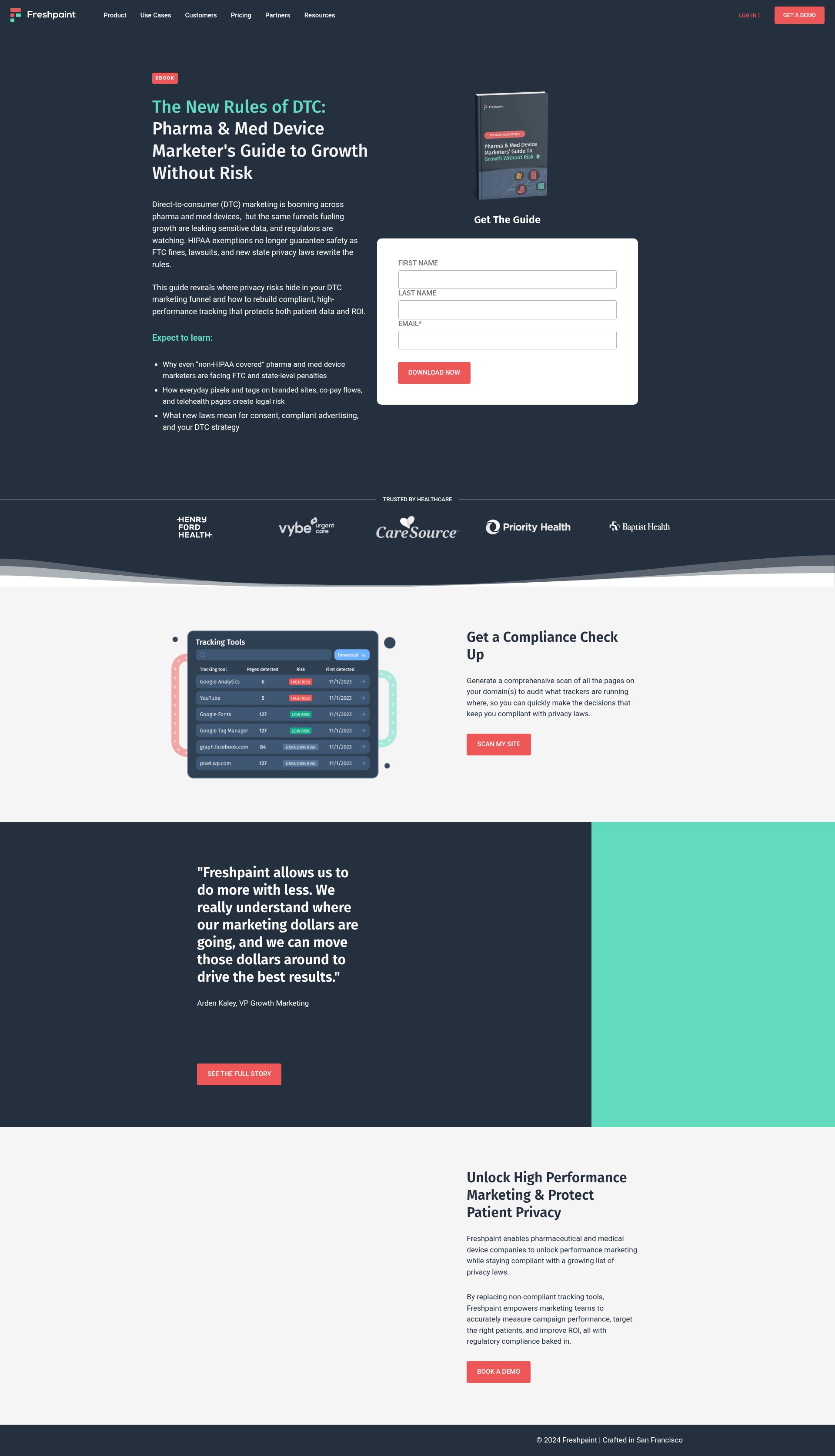 Landing Page