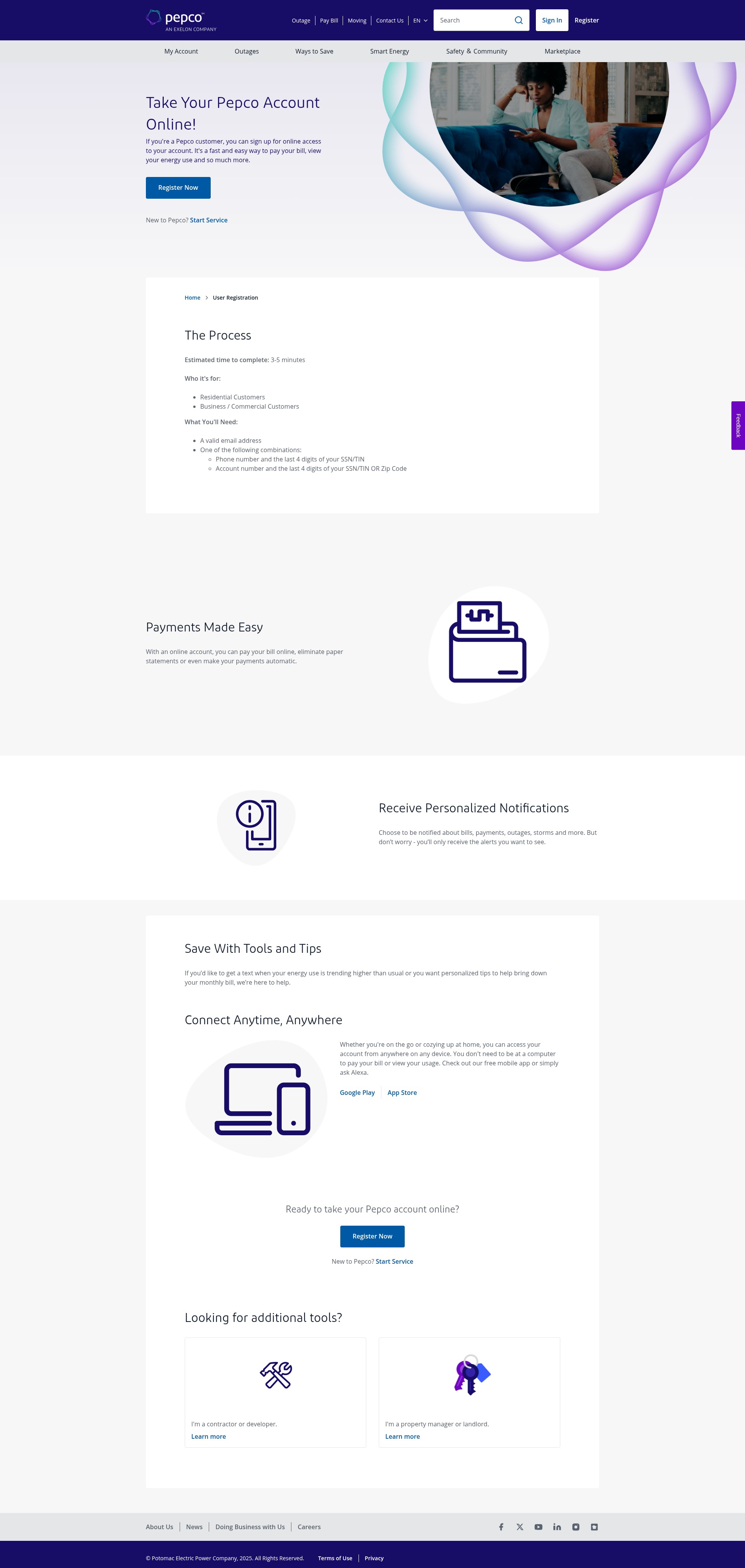 Landing Page