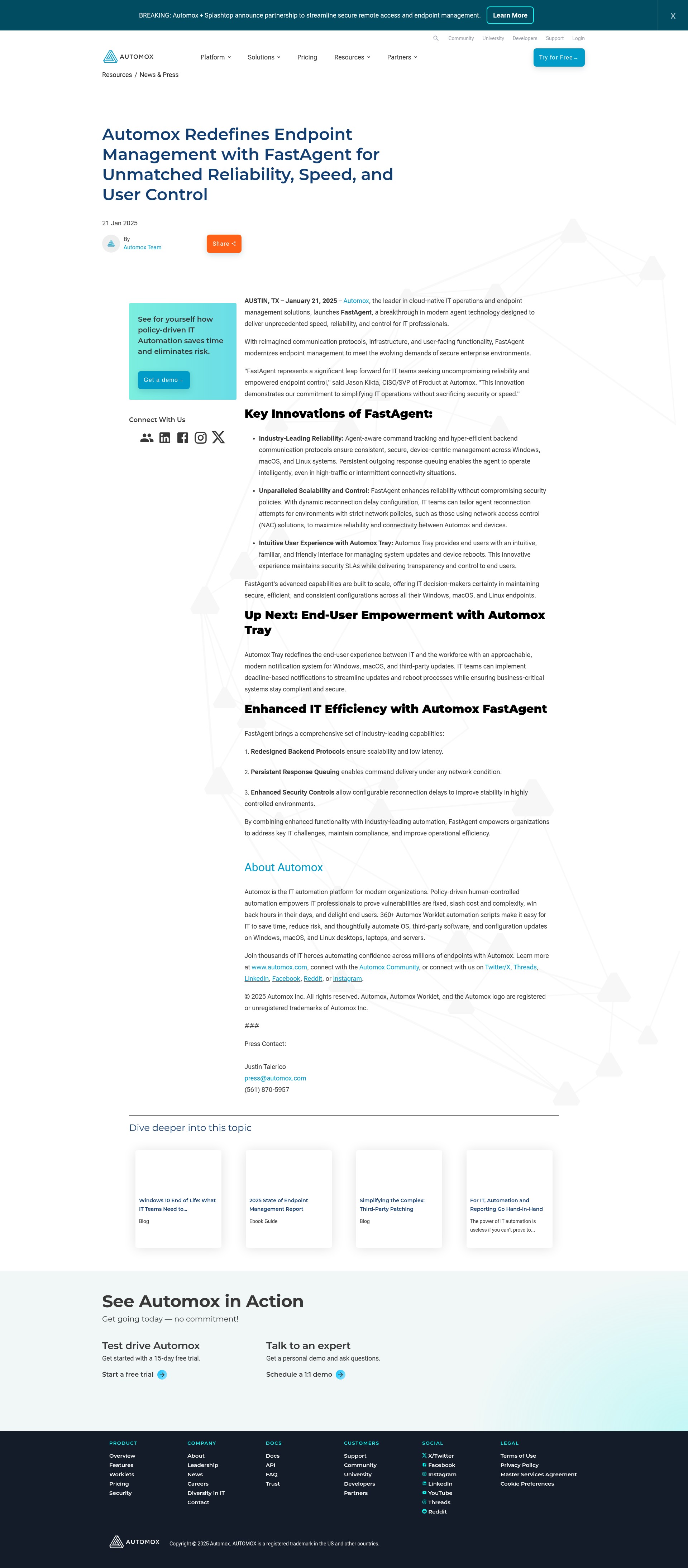 Landing Page
