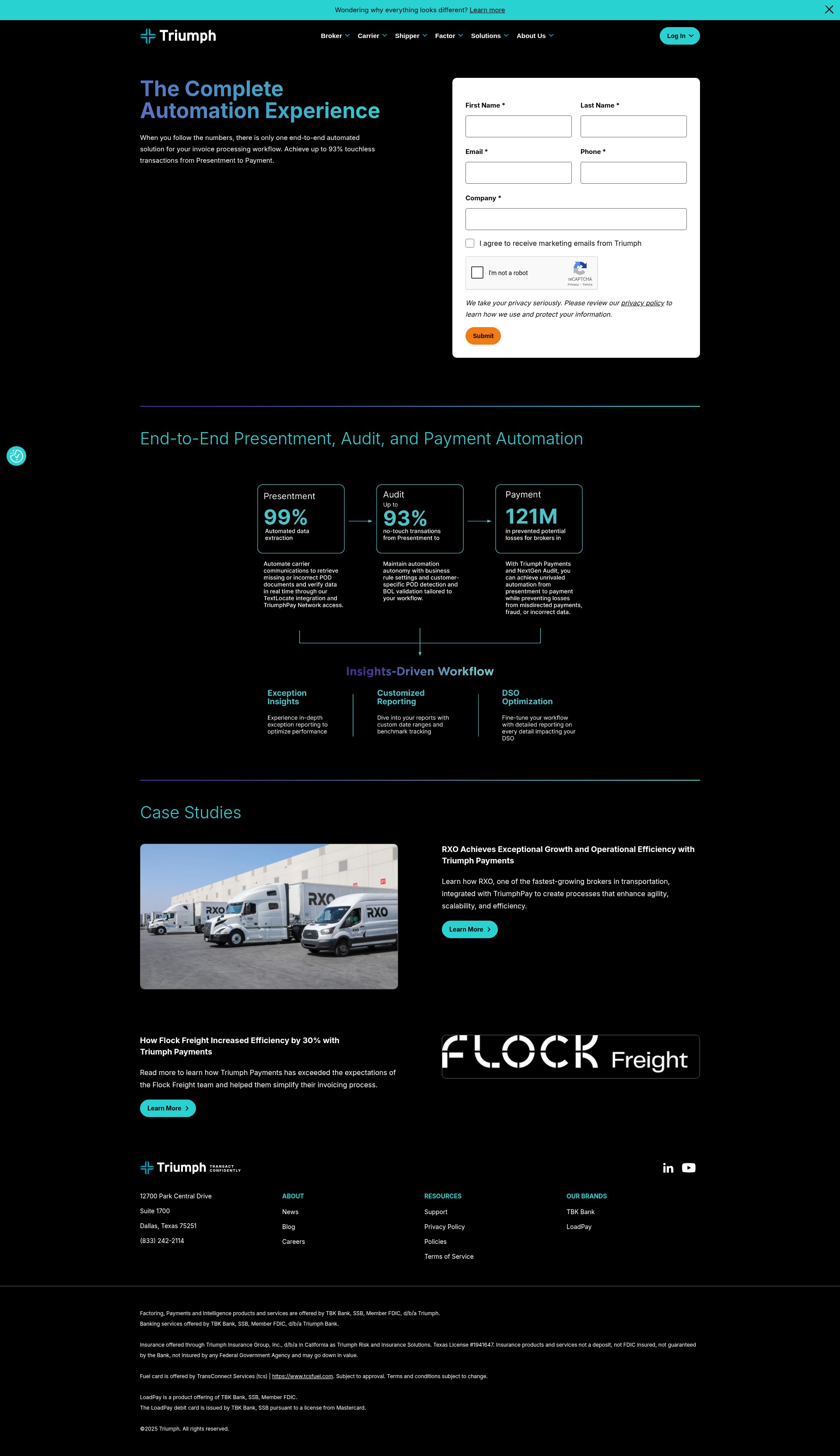 Landing Page