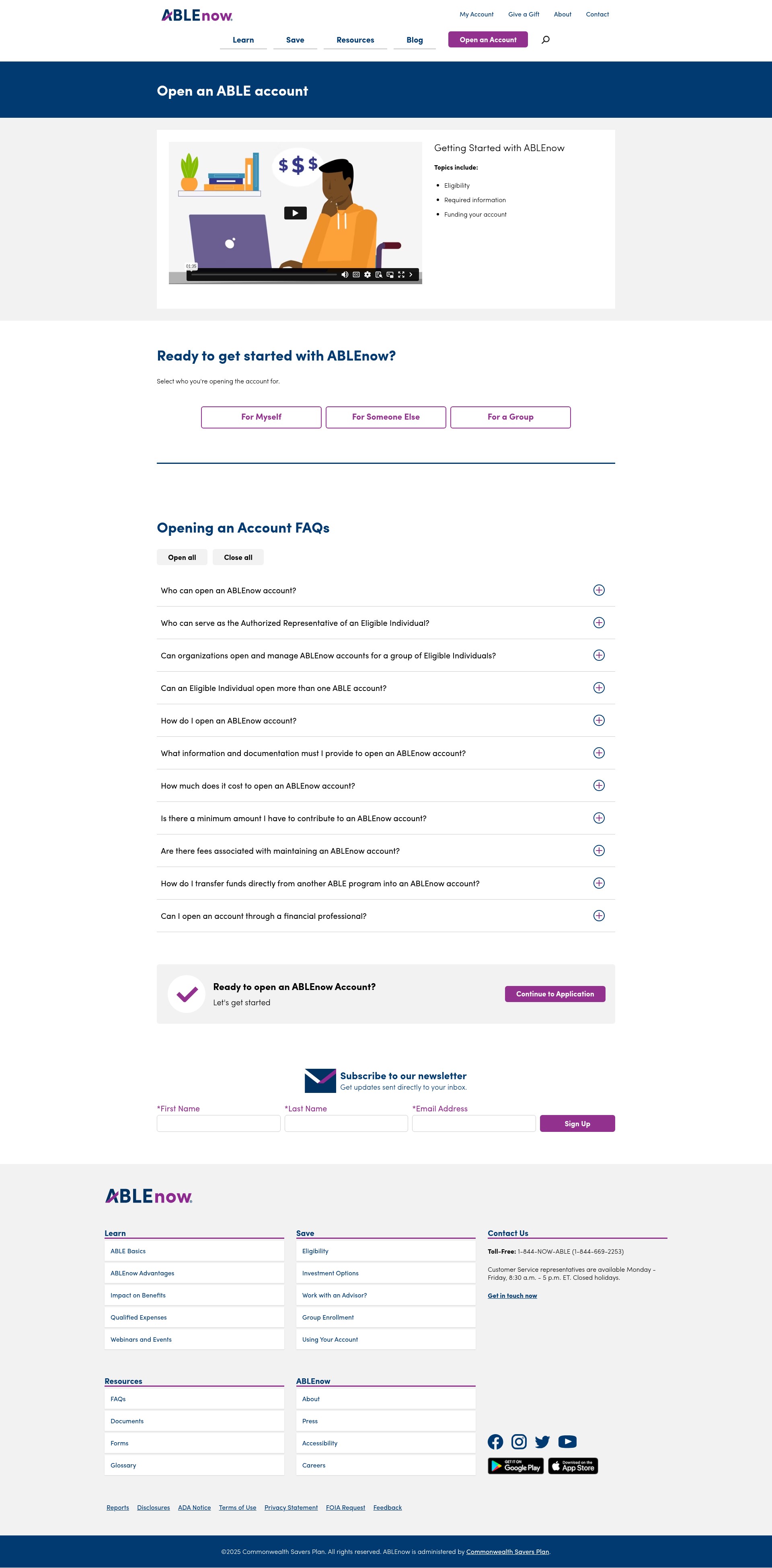 Landing Page