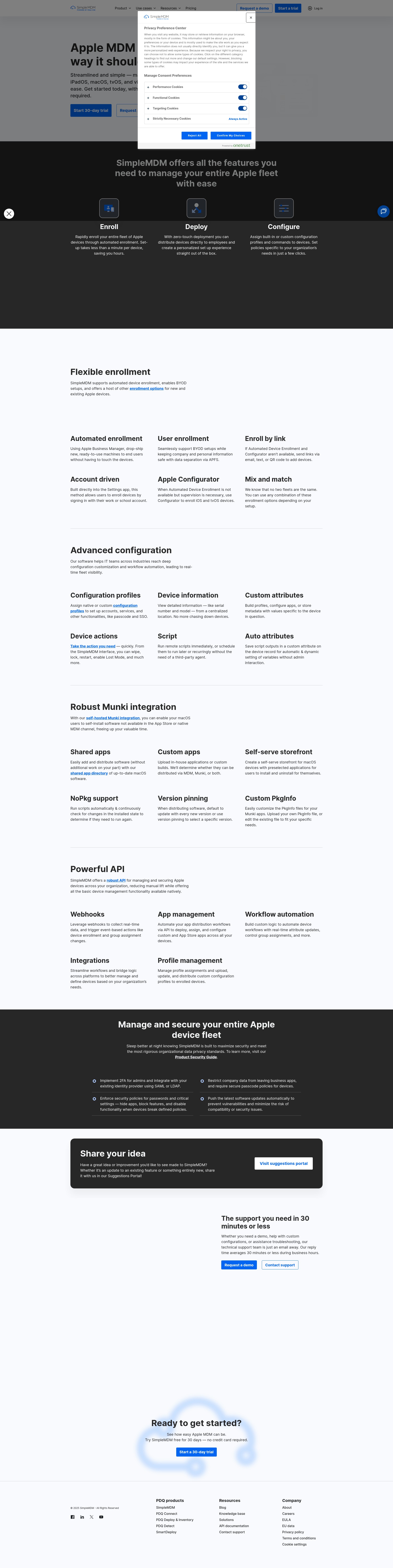 Landing Page