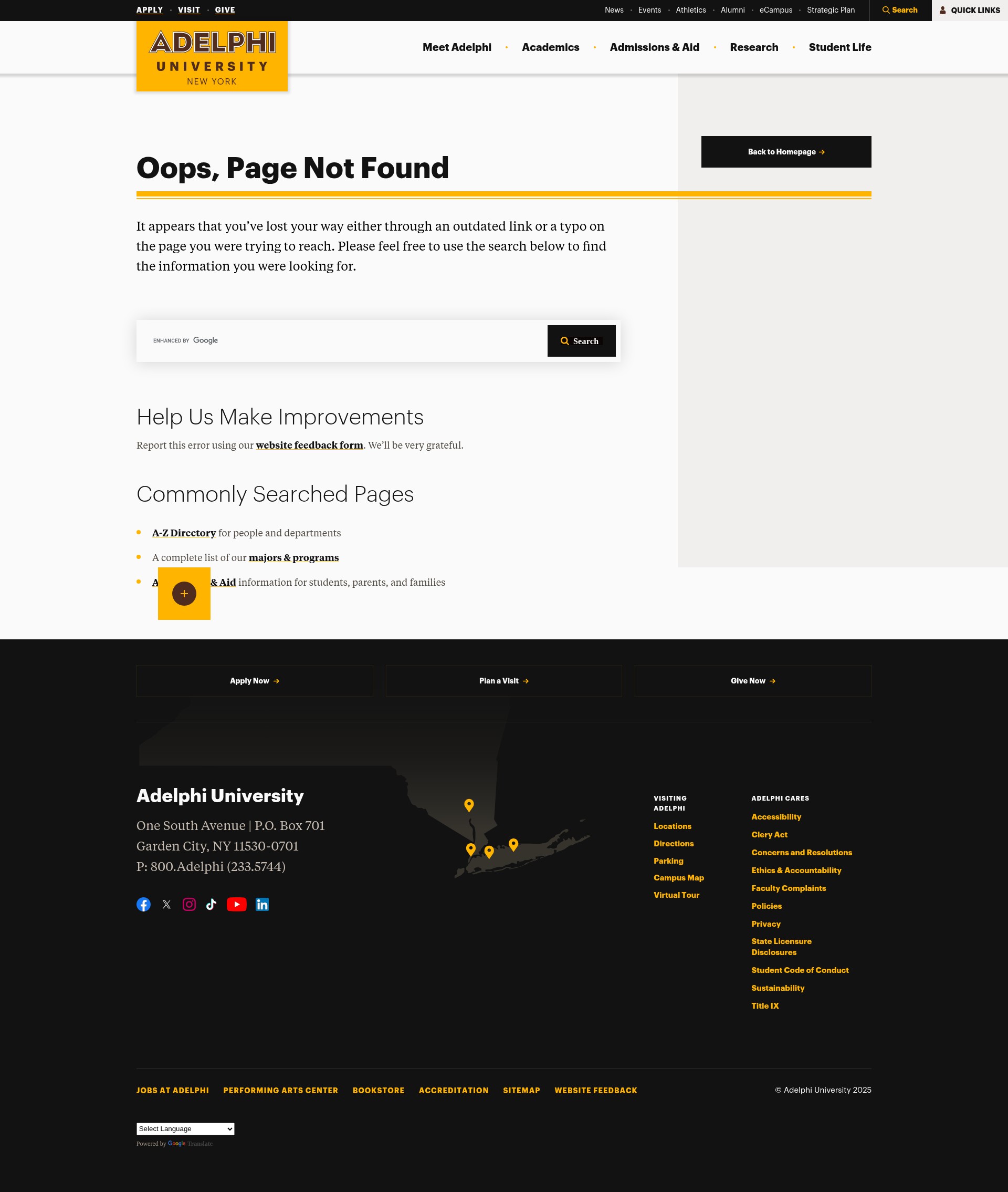 Landing Page