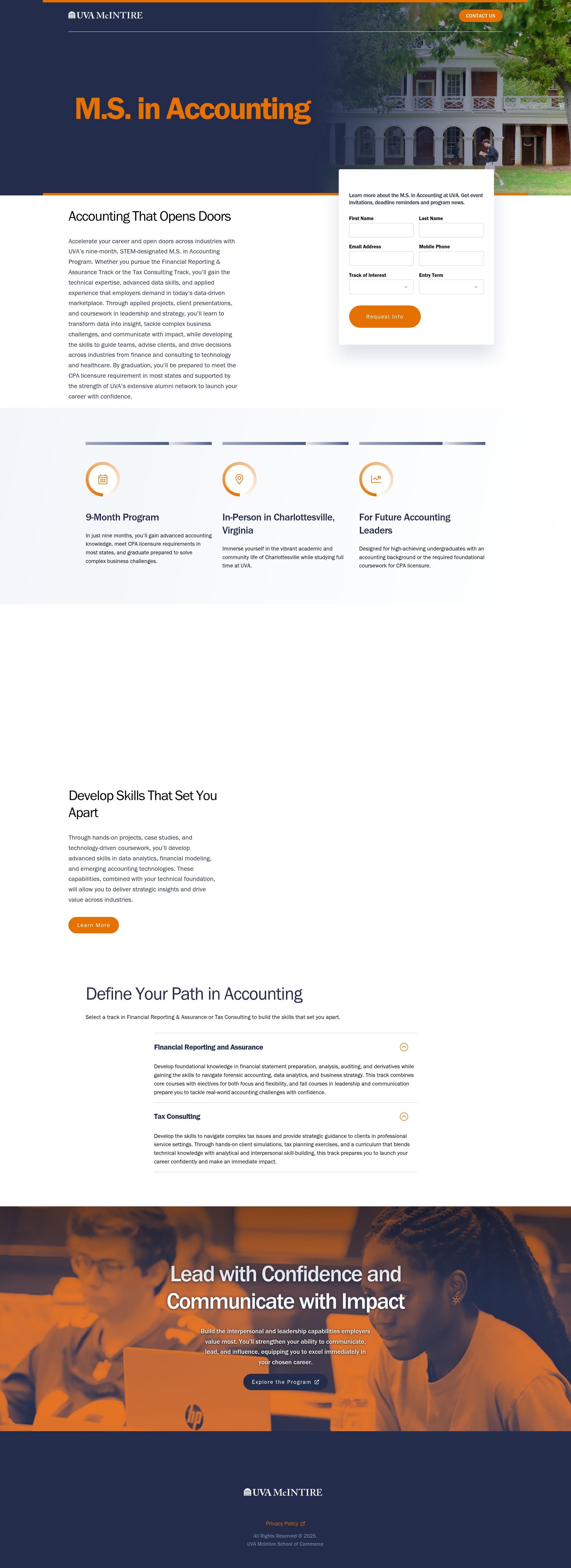 Landing Page