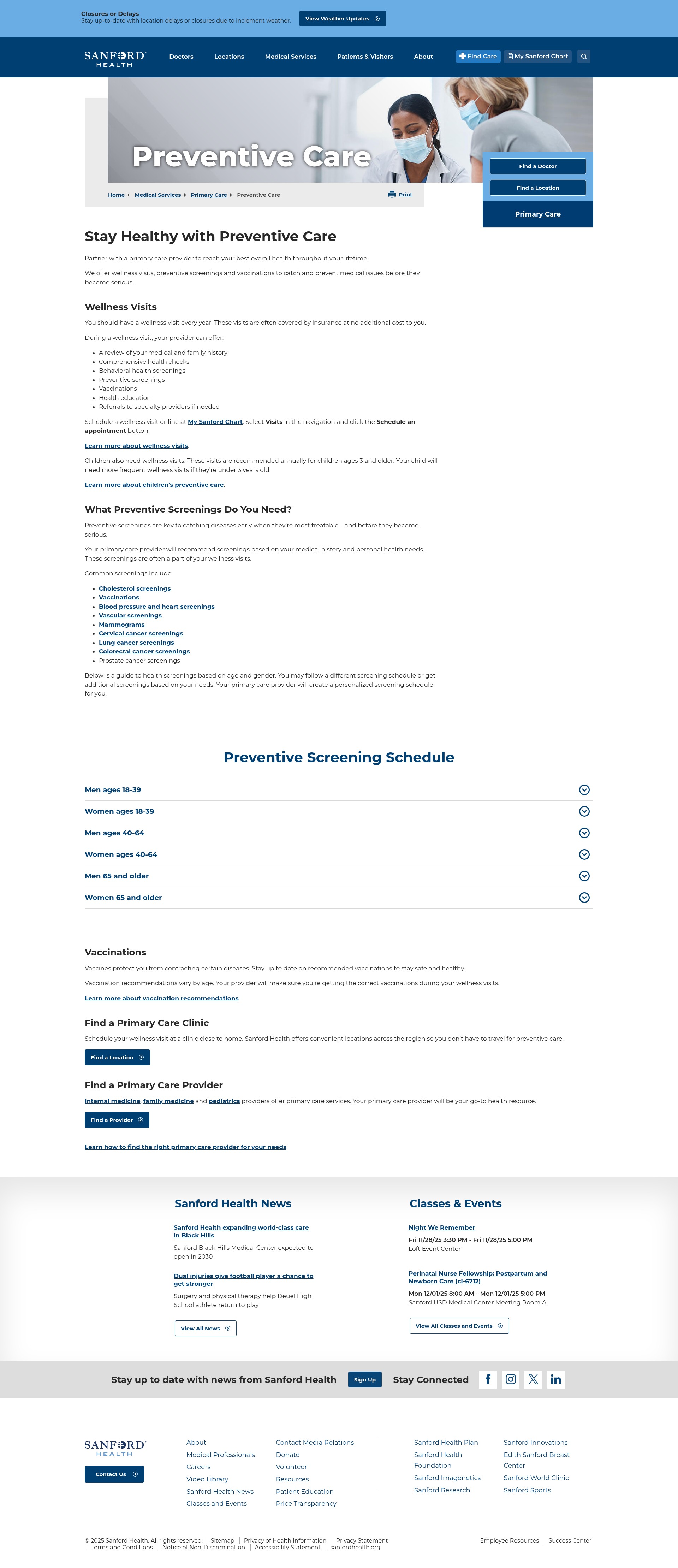 Landing Page